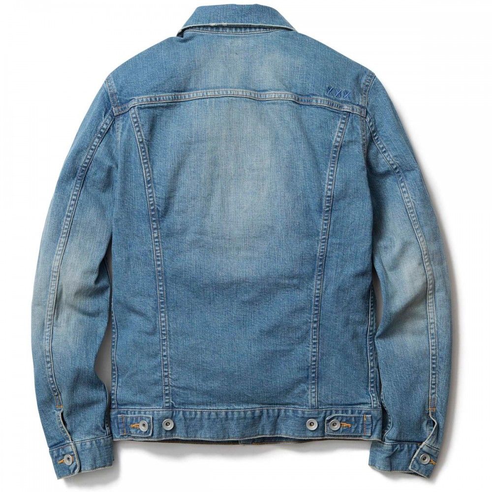 【ラスト1点】BANDANA DESTROY DENIM JKT - S