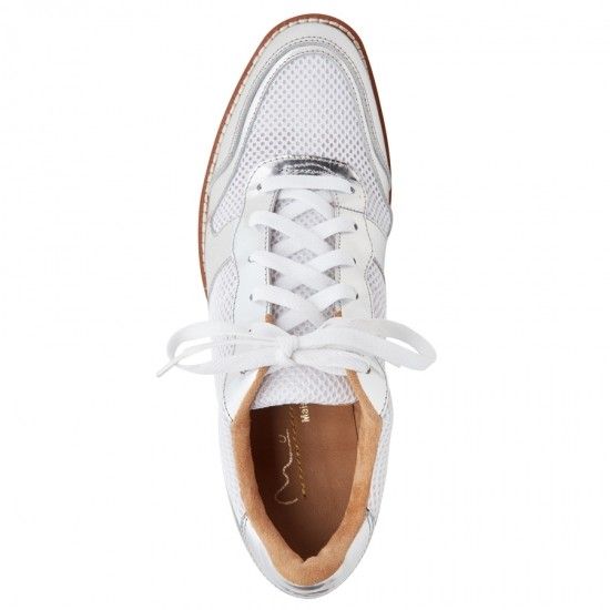 MEN'S SNEAKER / Silver & White - 40