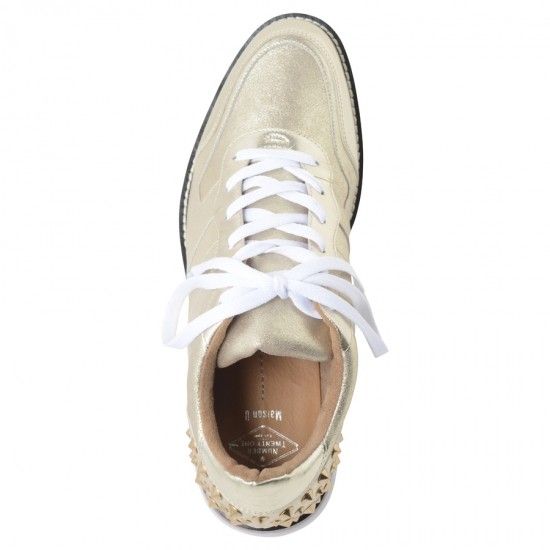 Maison U - MEN'S SNEAKER / Gold | Ivory