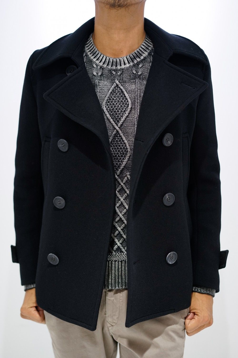 新品 タグ付 KAIKO PEACOAT カイコー ピーコート Pコート KAIKO