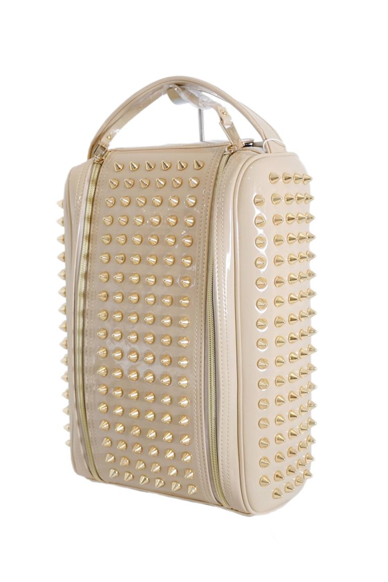 RUSSELUNO - 【3日~5日発送分!】STUDS SHOES CASE | Ivory