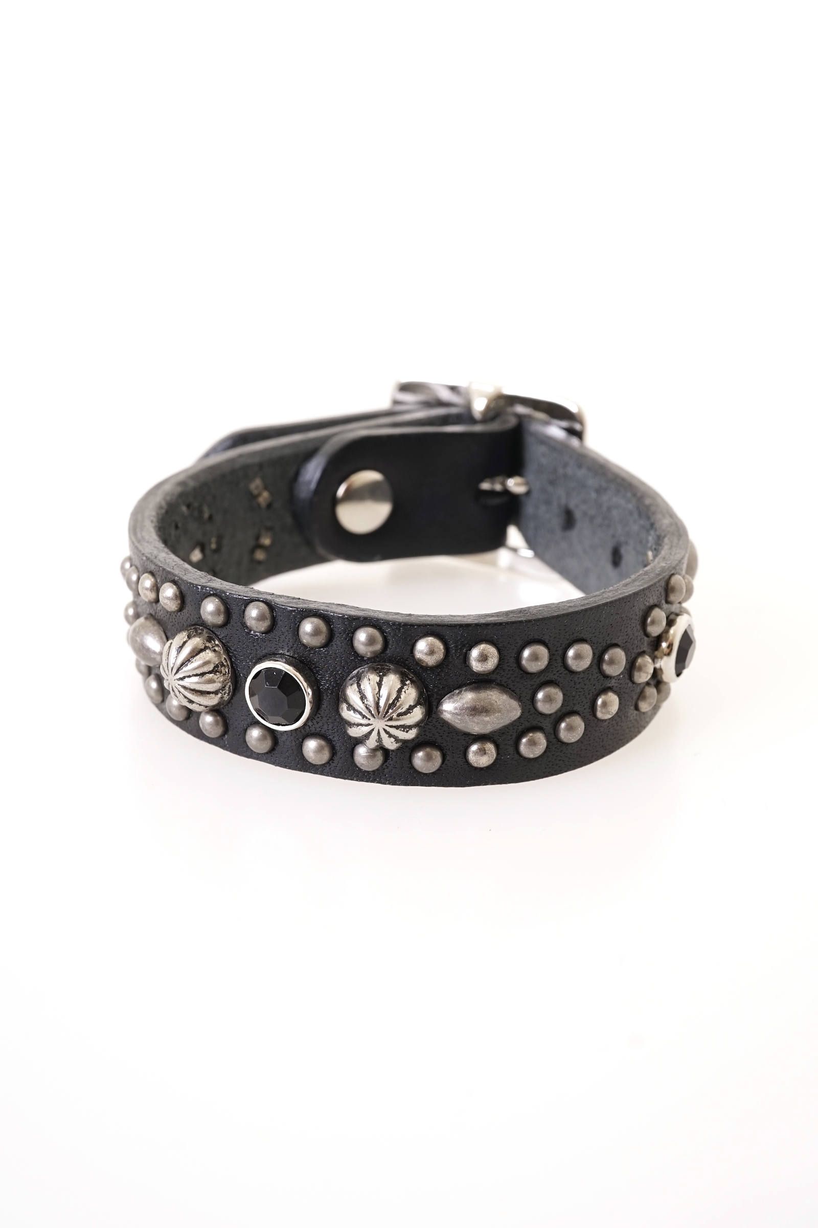 TMT - TMT×Vin&Age STUDS LEATHER BRACELET【即日発送可能!】 | Ivory