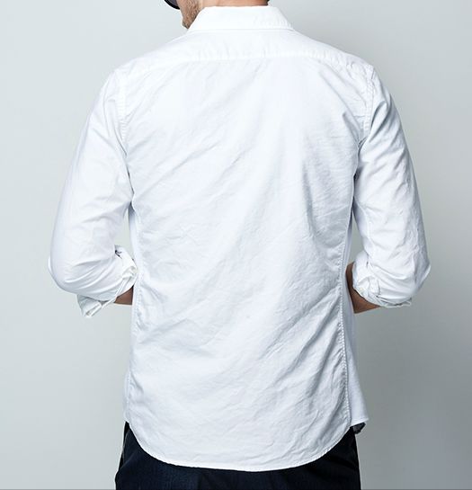 junhashimoto - SIDE JERSEY SHORT BD SHIRT【即日発送可能!】 | Ivory