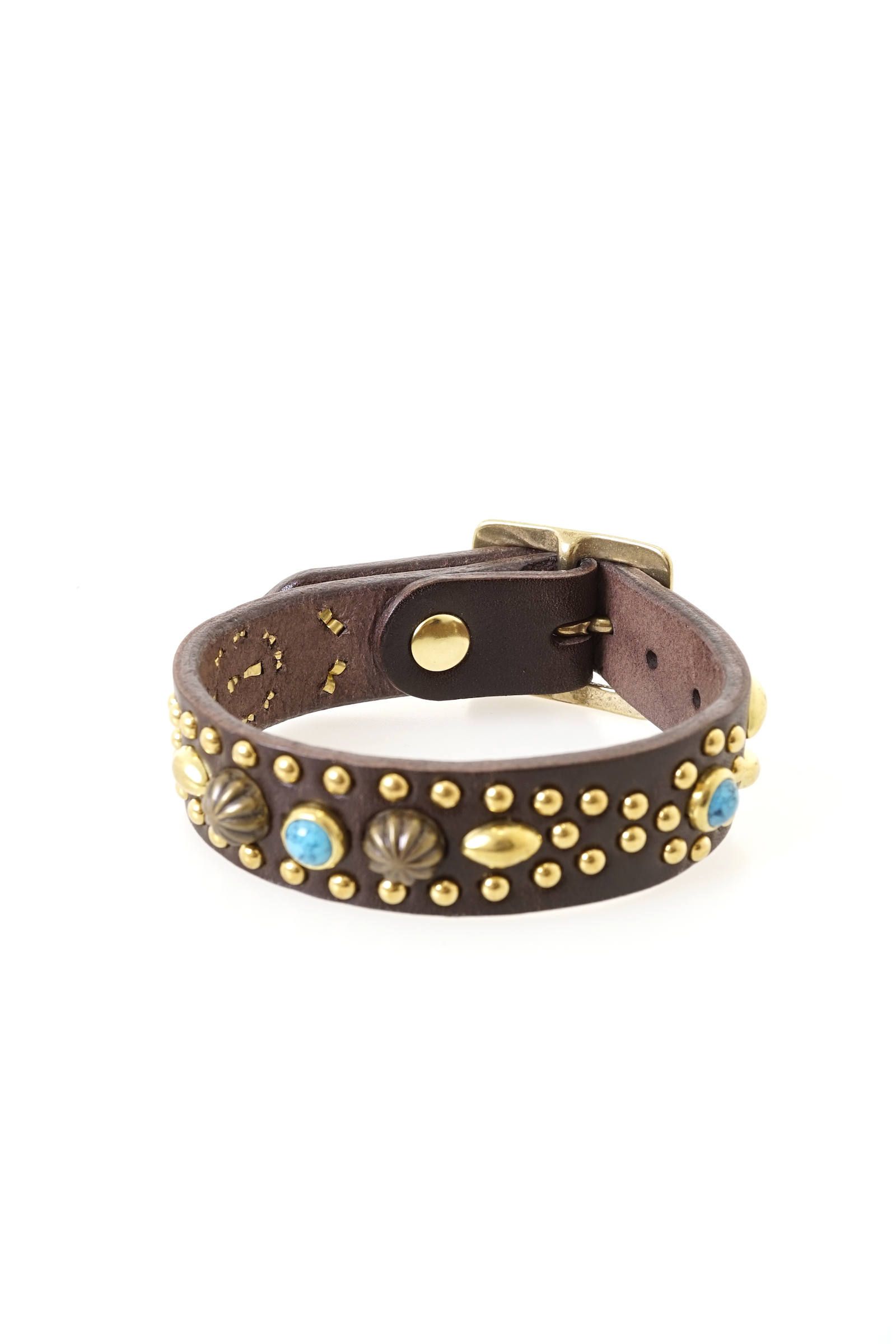 TMT - TMT×Vin&Age STUDS LEATHER BRACELET【即日発送可能!】 | Ivory