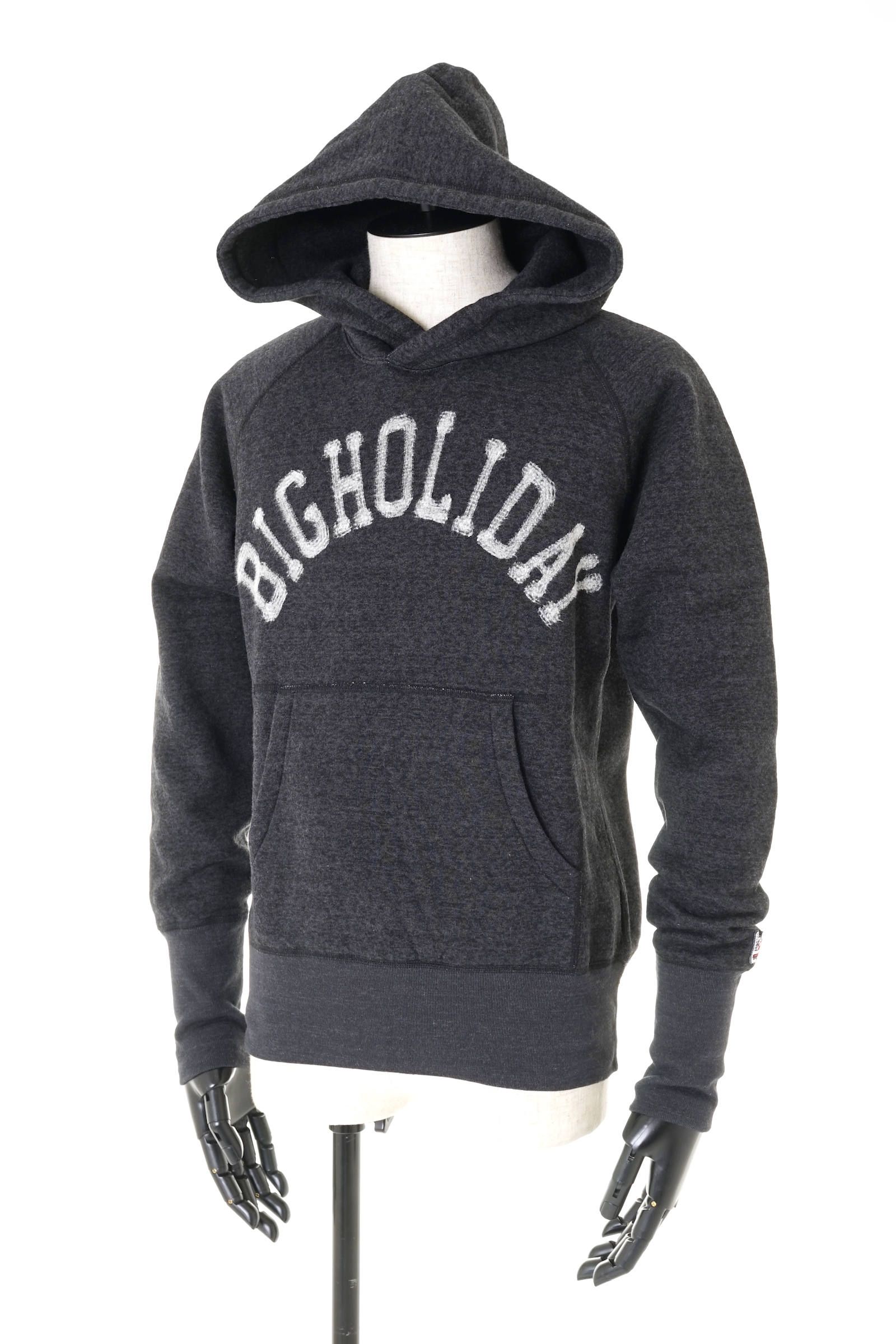 BACK-FREEZE NEEDLE PUNCH HOODIE(BIGHOLIDAY)TSWF1803 【即日発送可能!】 - S