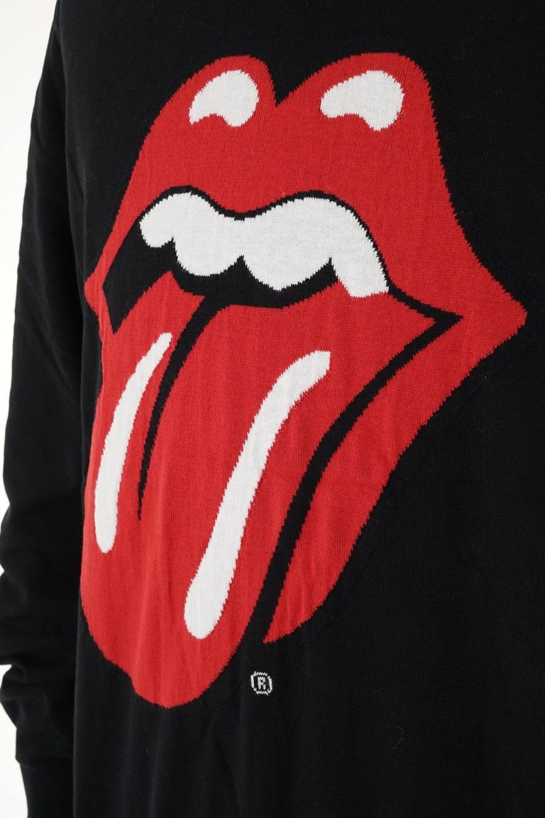 Marbles - THE ROLLING STONES × MARBLES INTARSIA KNIT / ローリング 