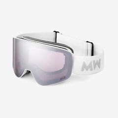 CLEAR XE2 / White - Silver Mirrored