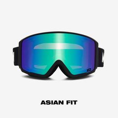 FLIP XE2 - ASIAN FIT / Black Green Mirrored