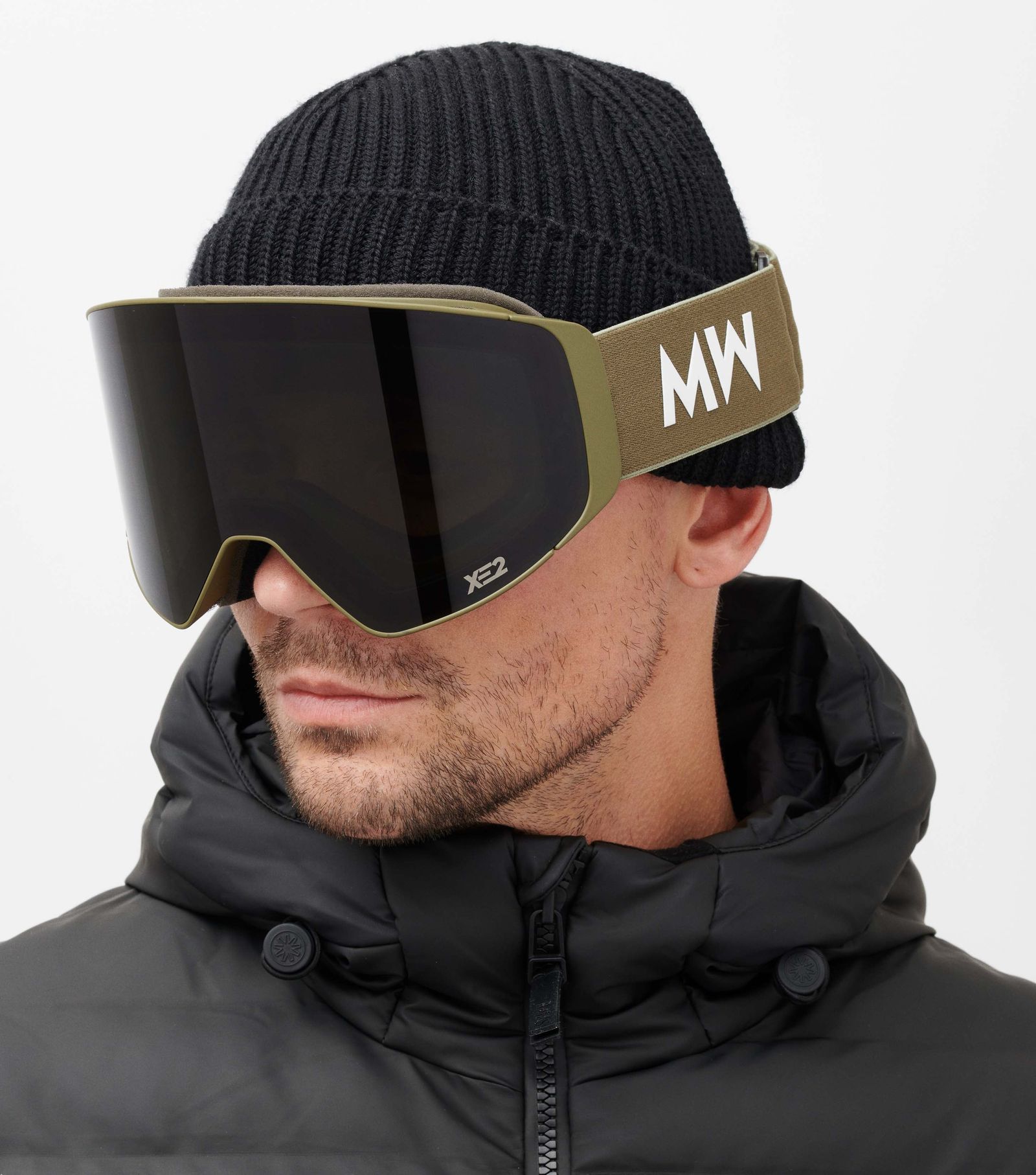 CLEAR XE2 - ARMY DARK GREY