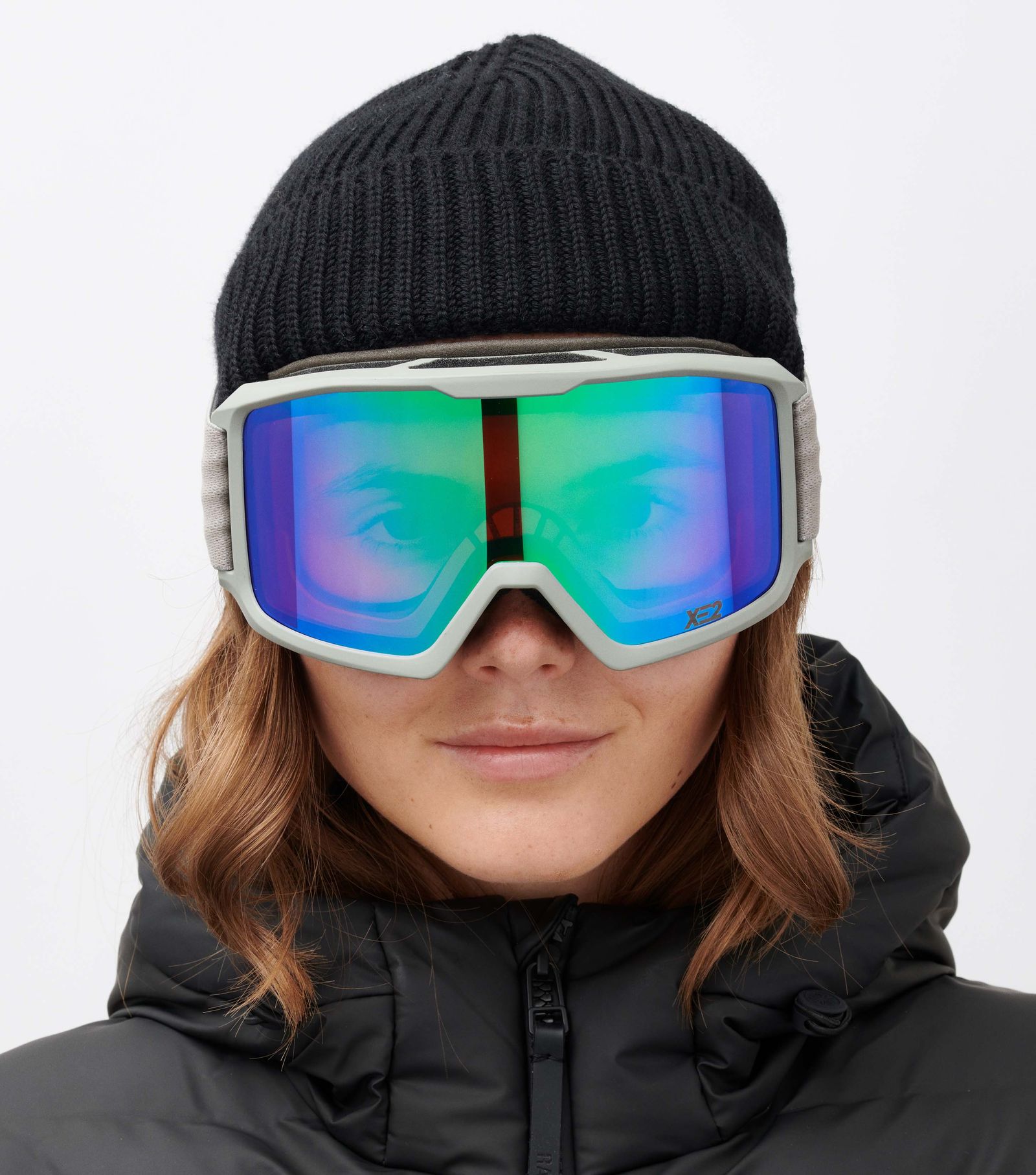 FERDI - LIGHT GREY GREEN MIRRORED