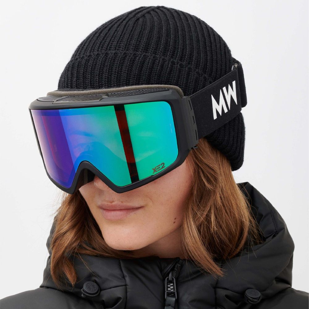 MESSYWEEKEND FLIP XE2 メシーウィークエンド FLIP Black Dark Gray Goggles | MESSY WEEKEND