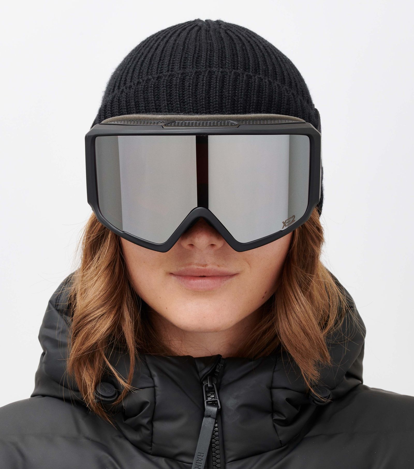 MESSYWEEKEND FLIP XE2 メシーウィークエンド FLIP Black Dark Gray Goggles | MESSY WEEKEND