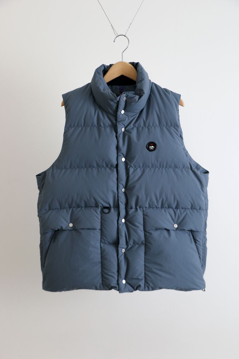 Y(dot) BY NORDISK - NORDIC DOWN VEST SLATE BLUE / ノルディック  