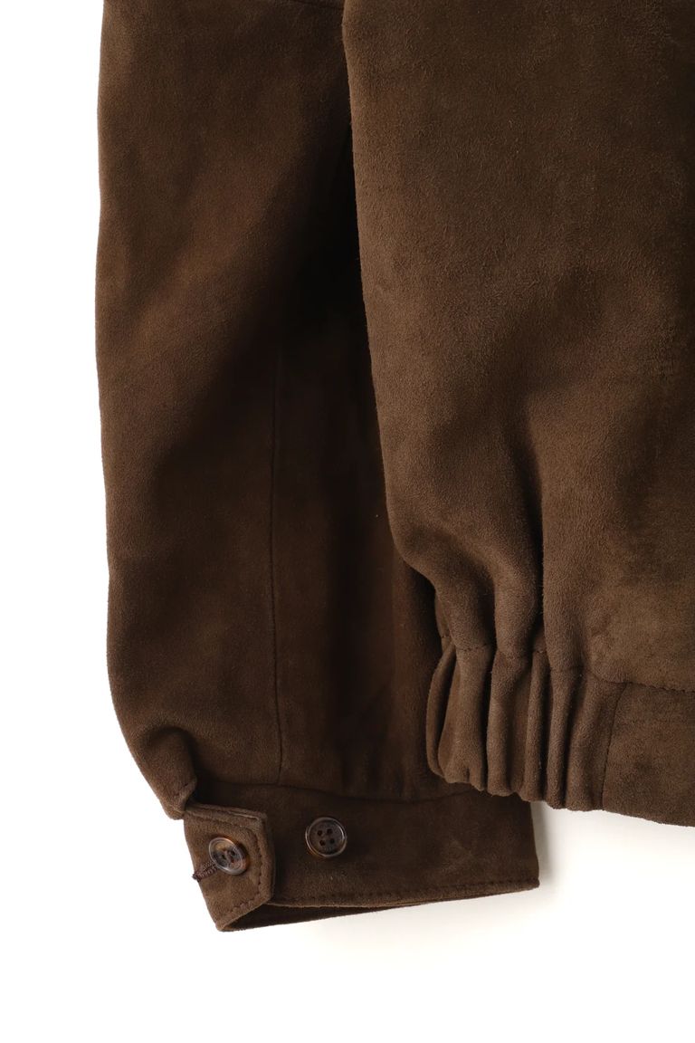 SEVEN BY SEVEN - ZIP UP LEATHER BLOUSON ‐Kashmir suede SEVEN BY SEVEN - ZIP UP LEATHER BLOUSON ‐Kashmir suede