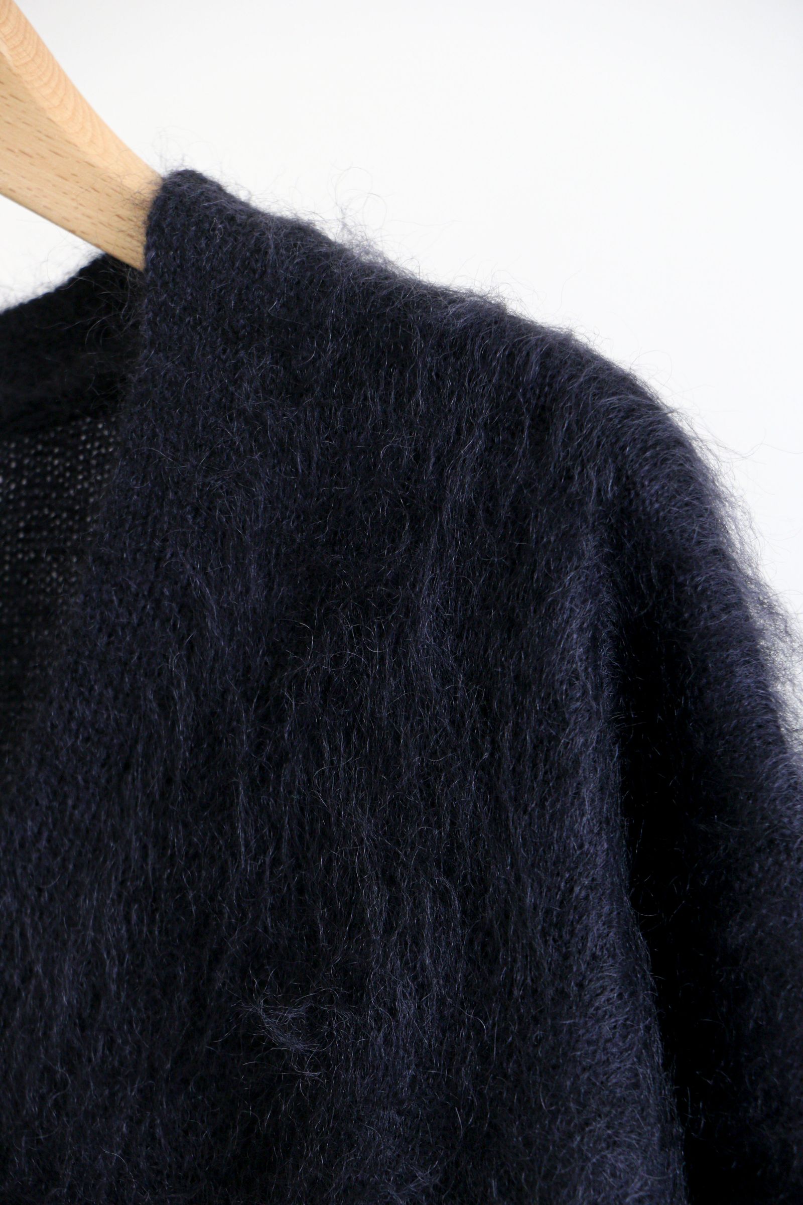 UNIVERSAL PRODUCTS - MOHAIR CARDIGAN D.NAVY / モヘア