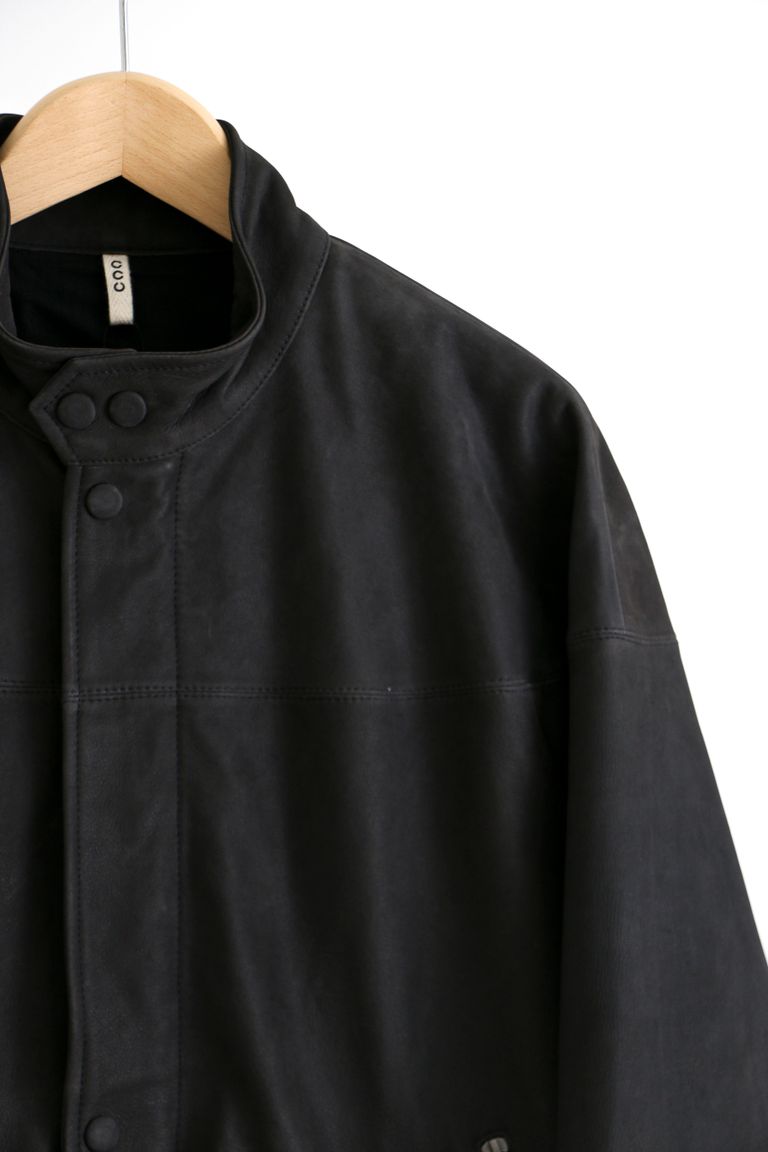 CCU - “SEE” CAP SPORTS JACKET / レザージャケット / スポーツ 