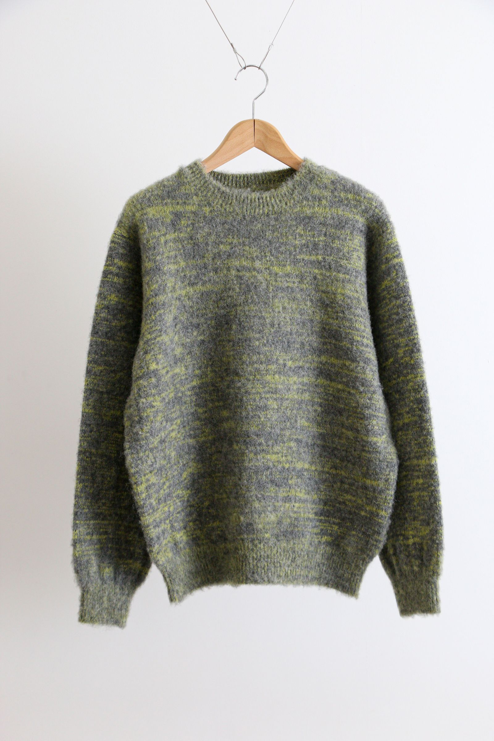 COOHEM - KOHEN SHAGGY DOG KNIT PULLOVER / 12GRAY / 英国羊毛 / カシミヤ / シャギーニット |  koko