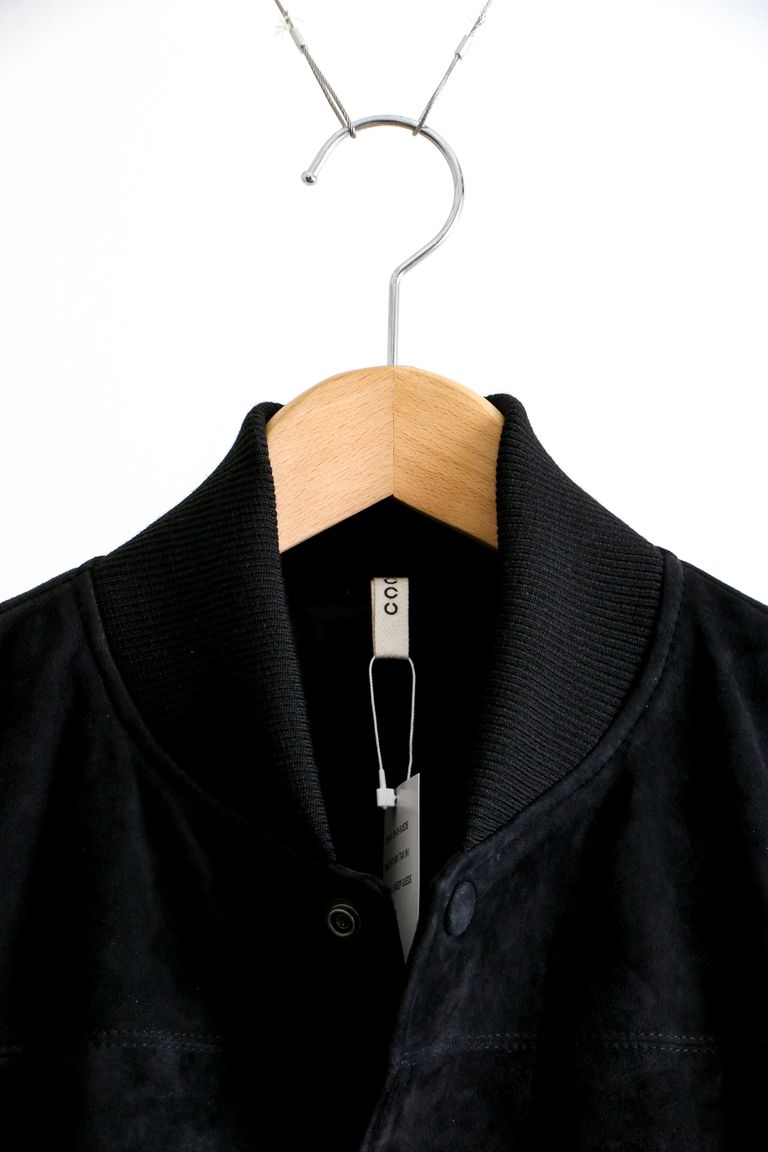 CCU - BEVERLY VARSITY JACKET Black | koko