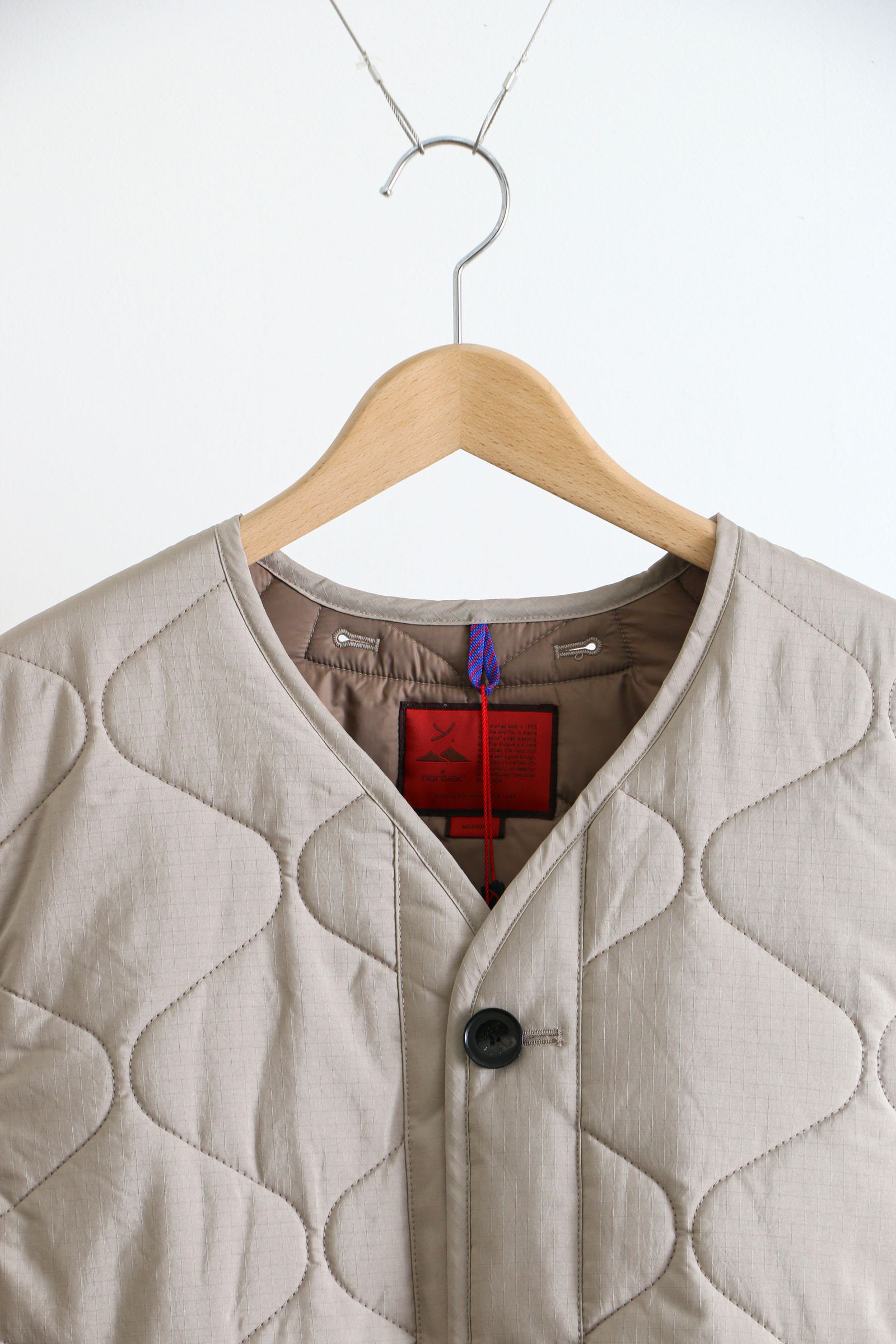 QUILTING LINER JACKET Beige - M