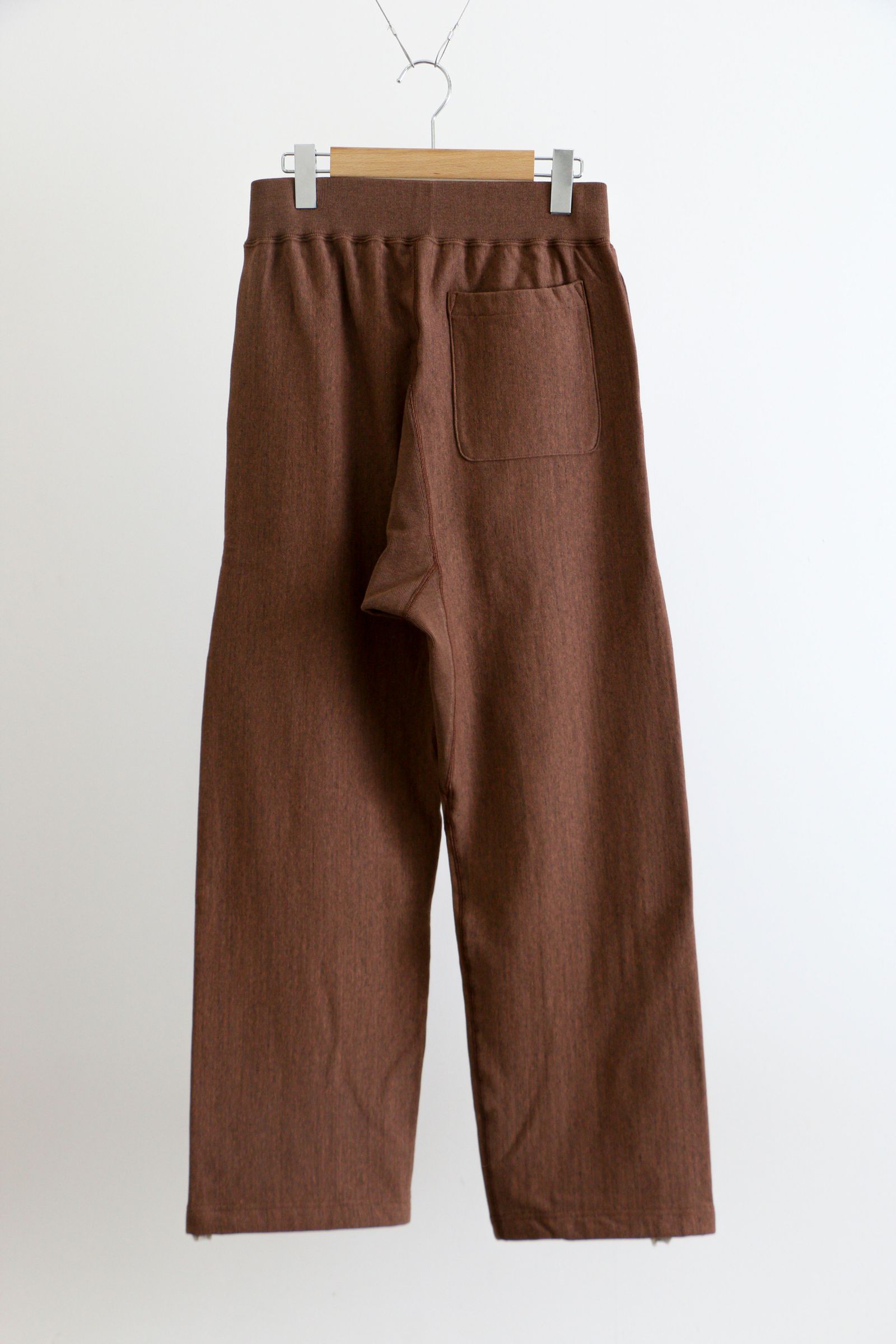 ULTERIOR - FADED SILKY TERRY RW SWEAT PANTS HEATHER GINGER