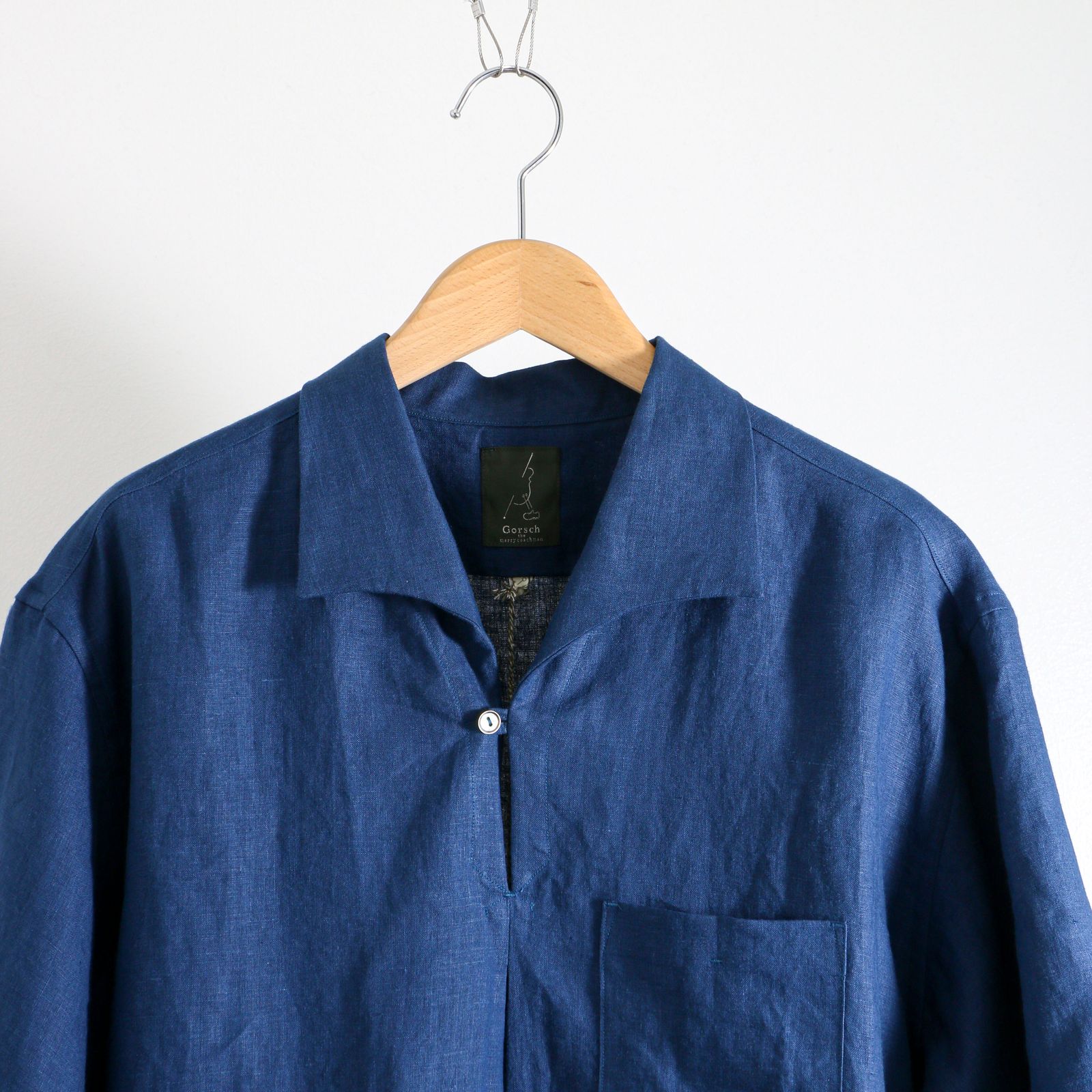 Gorsch - Gorsch Capli short sleeve shirt Ciyan / カプリショート ...