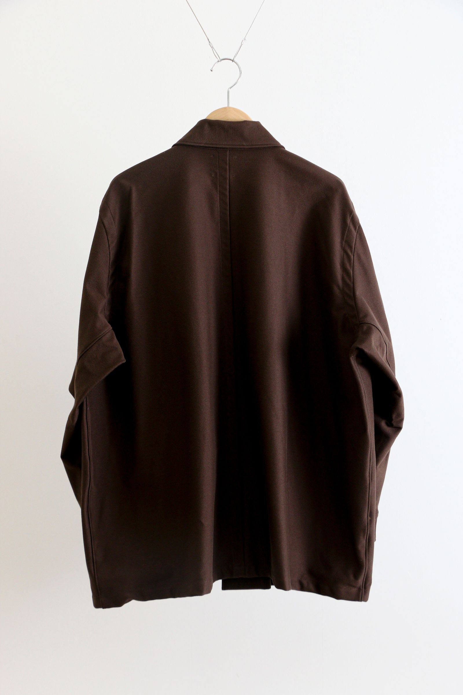 KANEMASA PHIL. - Piece Dyeing Denim Coverall BROWN / カバーオール 