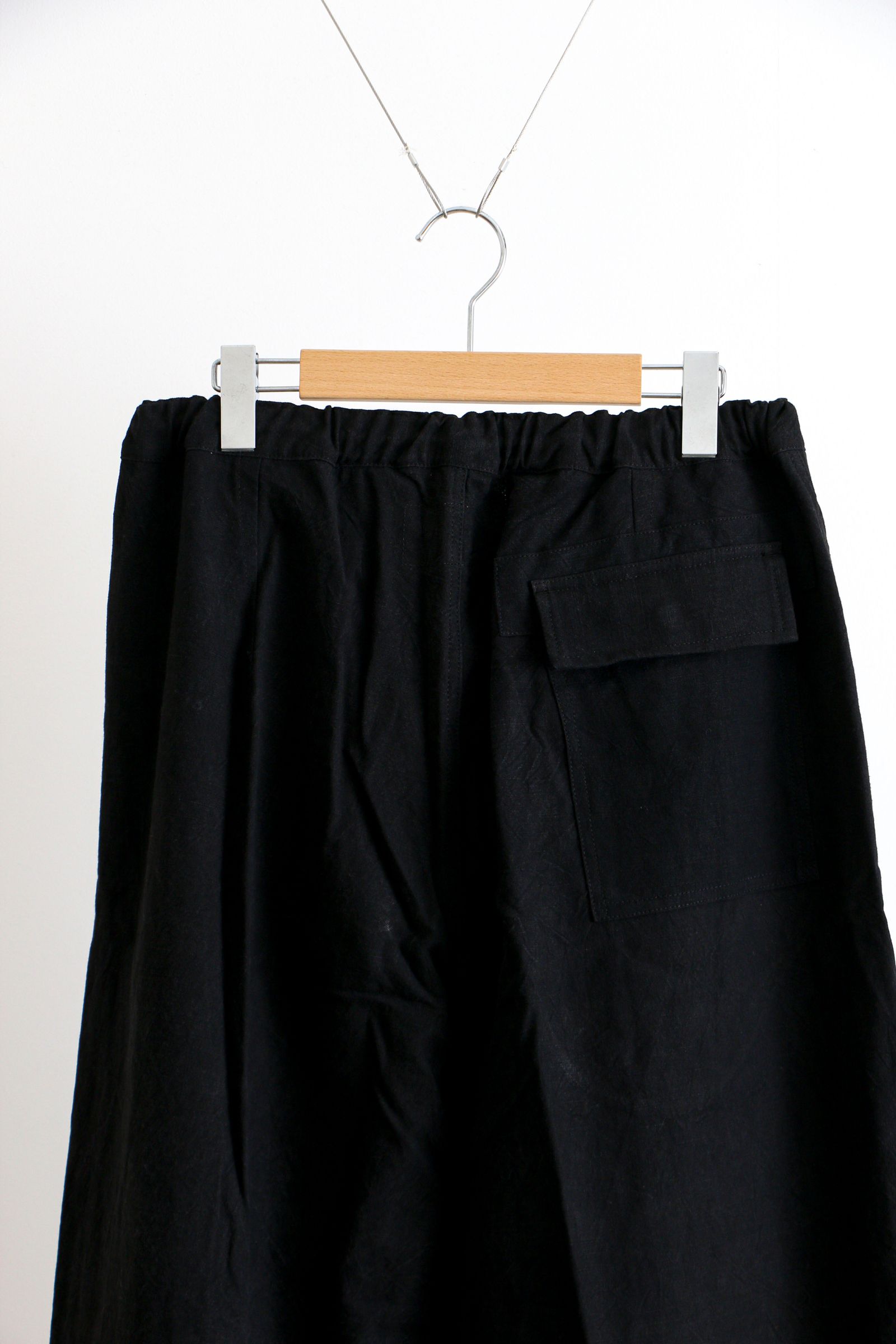 STORY mfg. - Story mfg. Paco Pants - Iron Black Slub