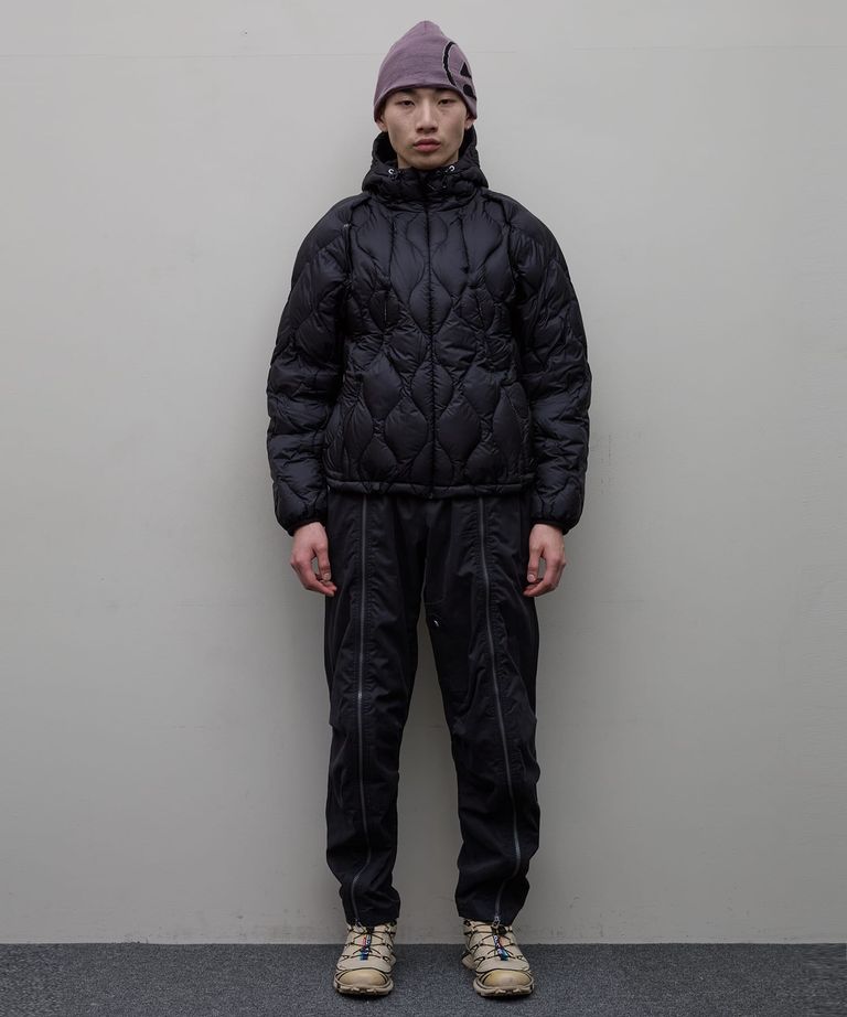 bal - BAL / TAION REMOVABLE SLEEVE DOWN JACKET Black / タイオン  