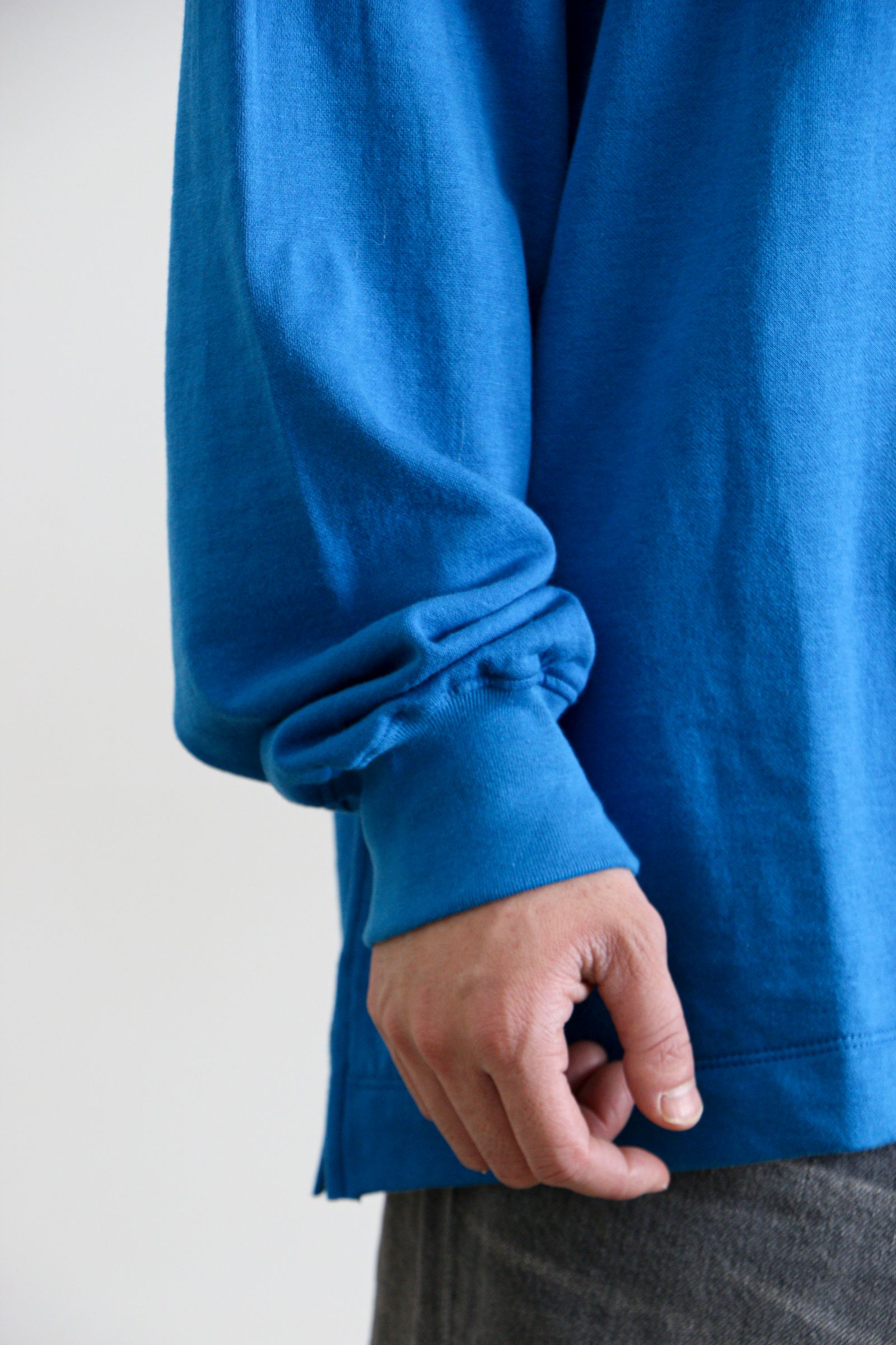 LONG SLEEVE TEE Blue / ロングスリーブTシャツ / ブルー