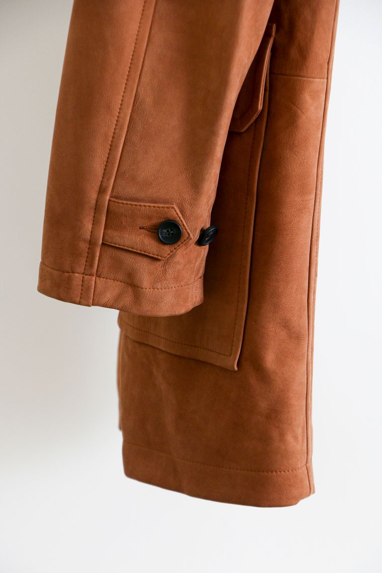 CCU - CCU ARIO DUFFLE COAT Camel / ダッフルコート / ヌバック 