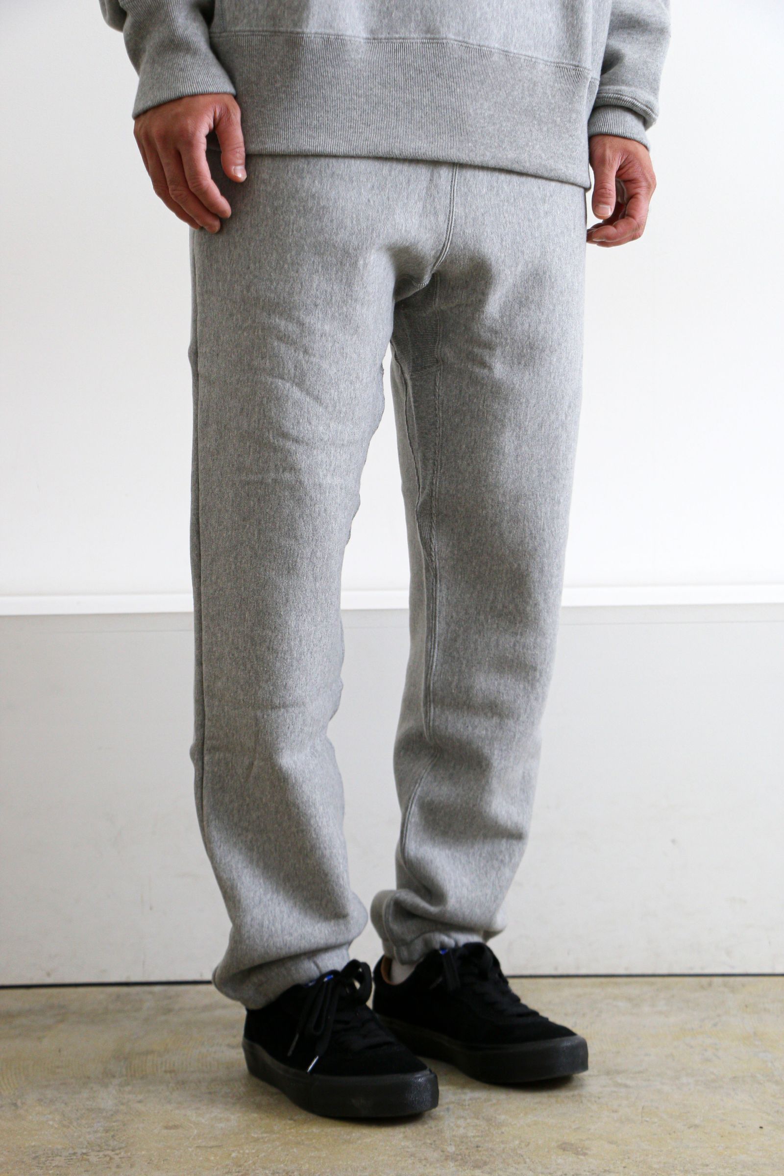 mocT - HEAVY FLEECE FULL LENGTH PANTS Heather Gray | koko