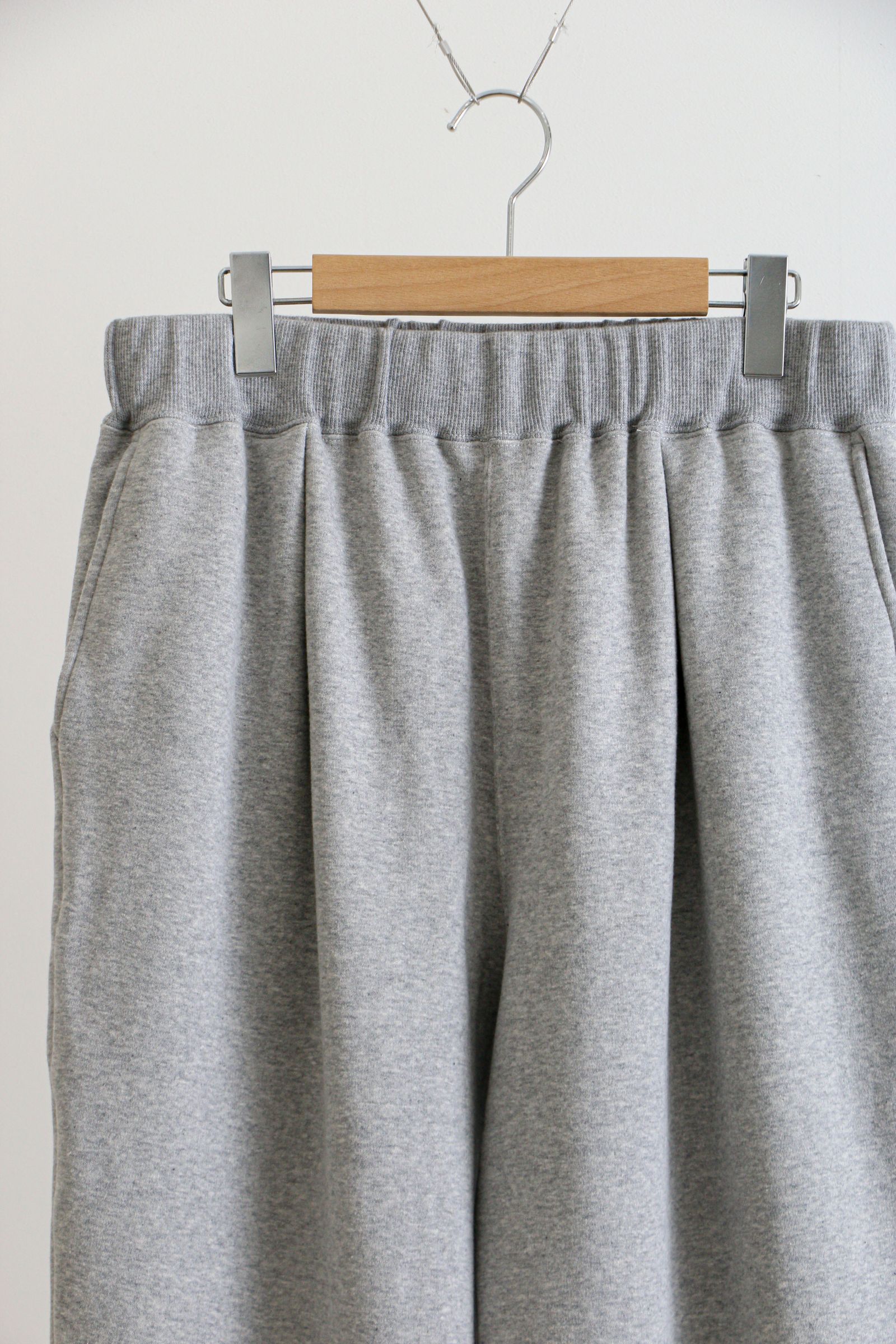 is-ness - RELAX WIDE SWEAT PANT GRAY / グレー / リラックスワイド