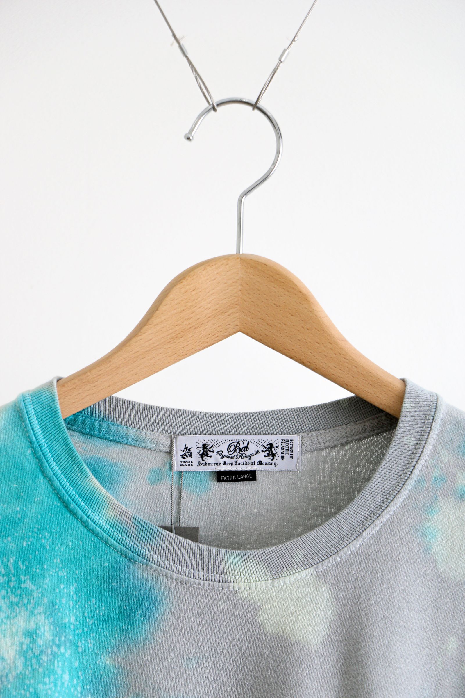 bal - LOGO TIE DYE LS TEE Gray | koko