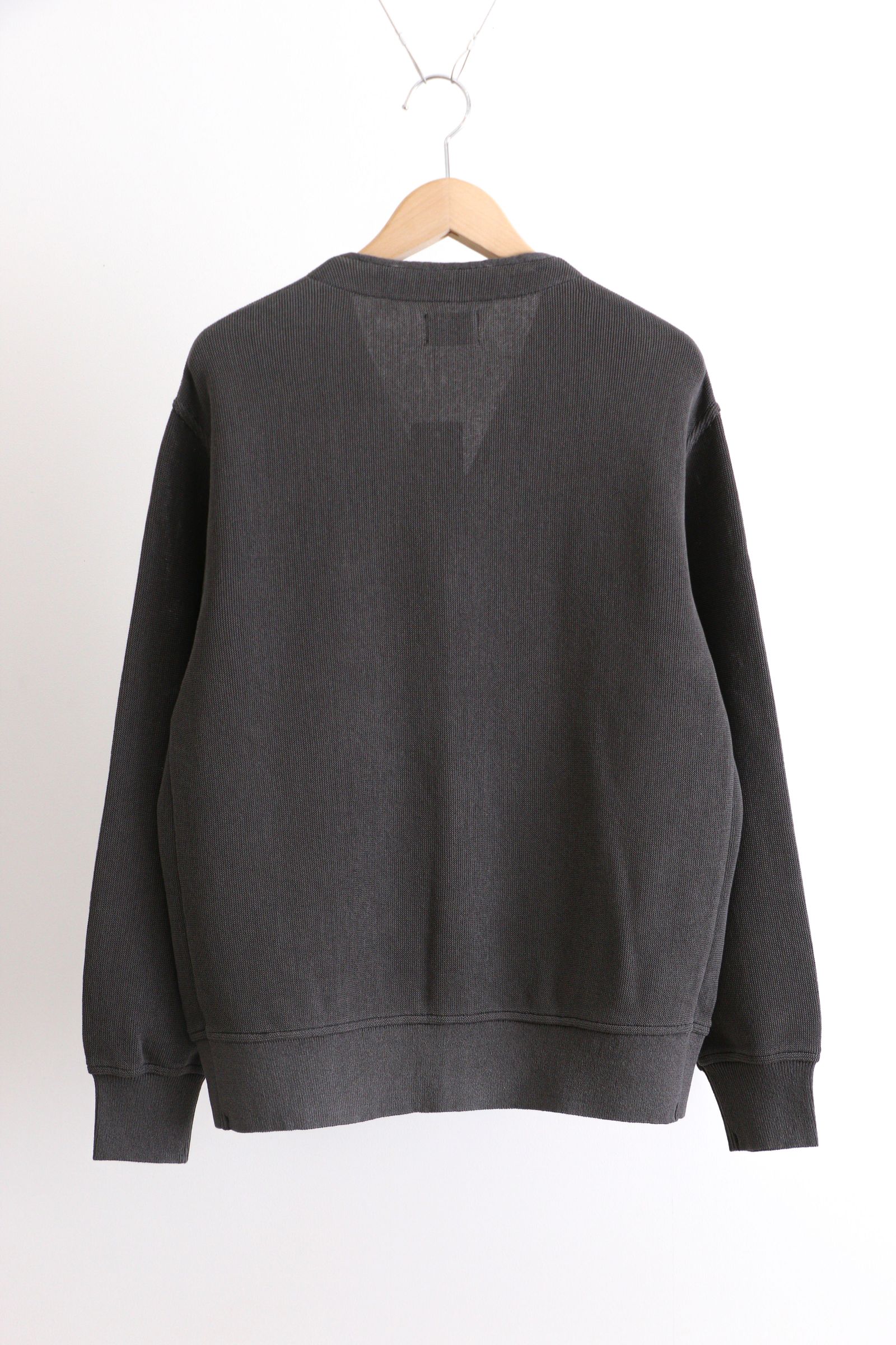 GIMA COTTON CARDIGAN GREY / コットン / カーディガン / グレー - 2