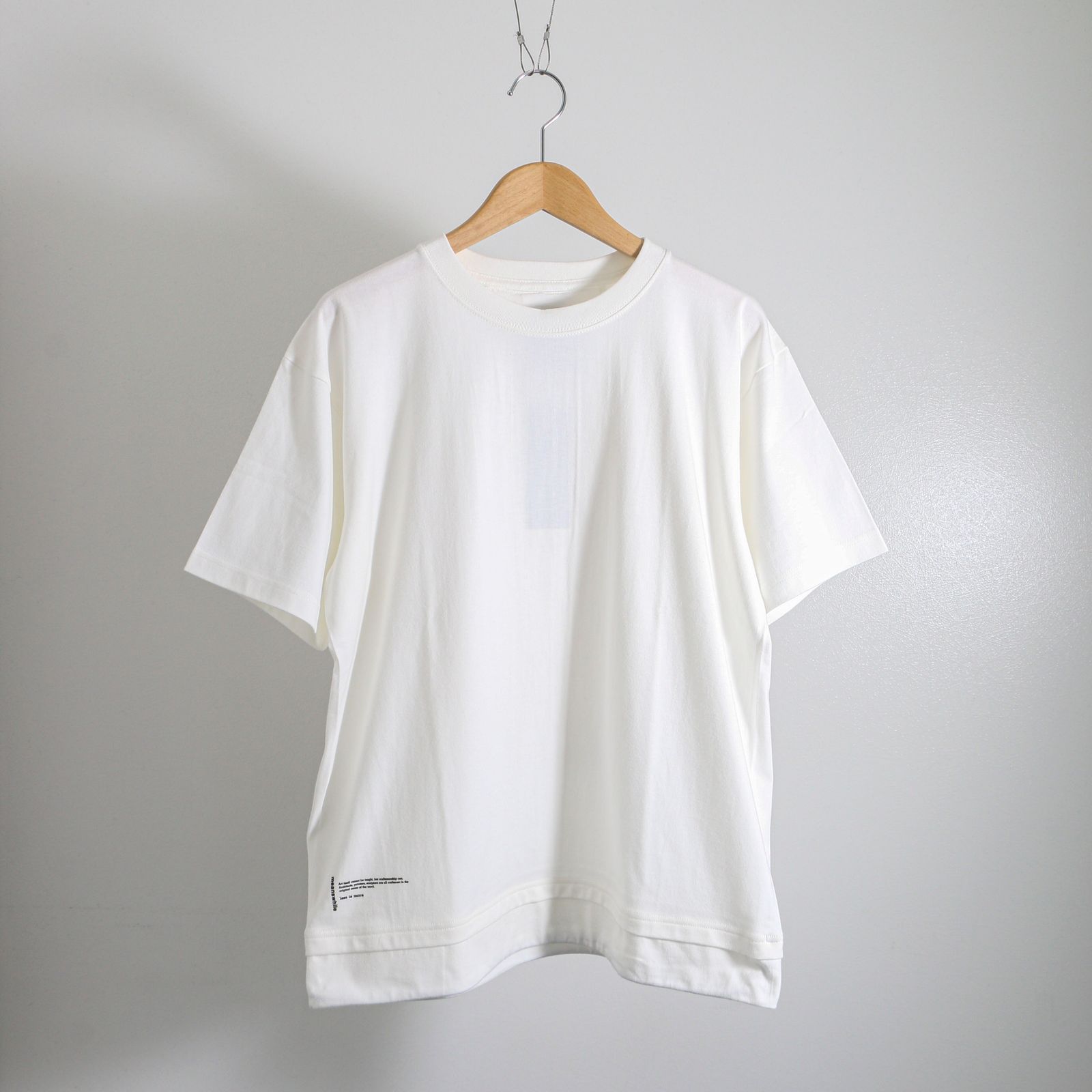 meanswhile - LAYER TEE×OLA KOLEHMAINEN ( OFF WHITE C