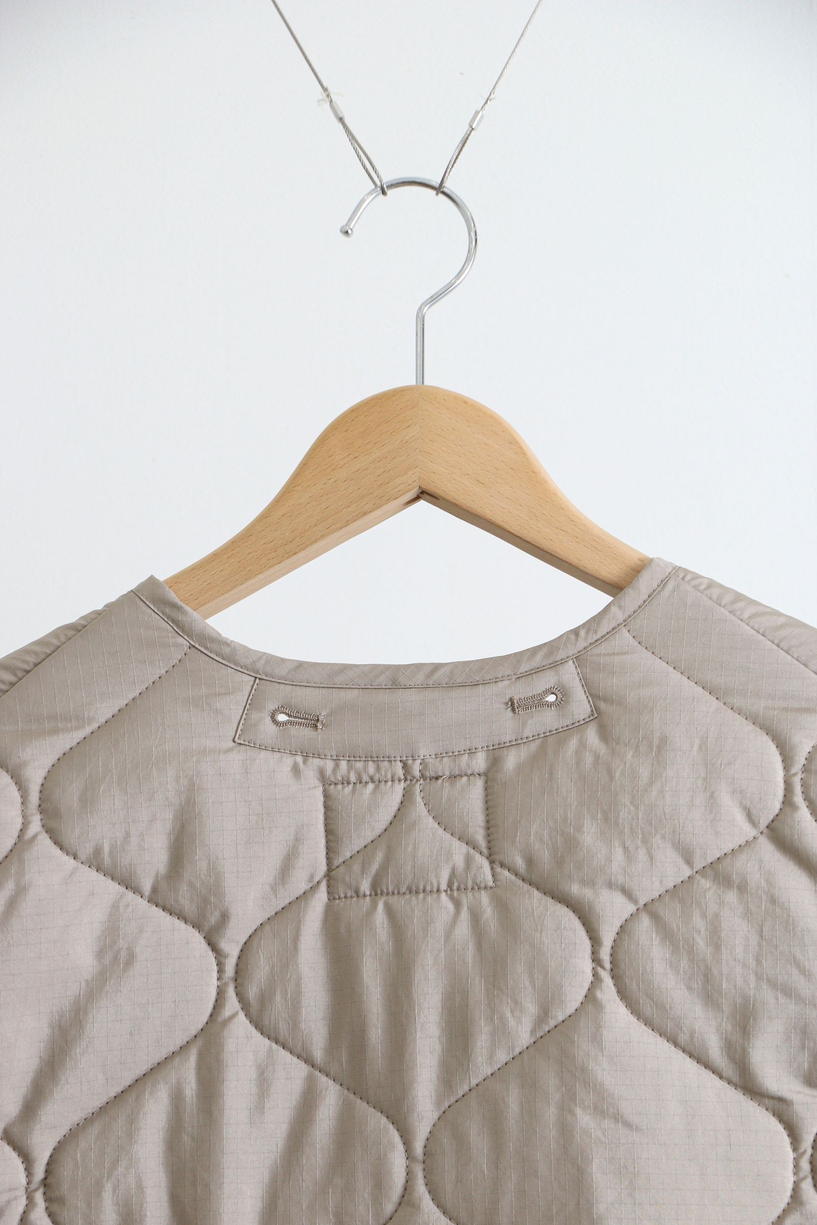 QUILTING LINER JACKET Beige - M