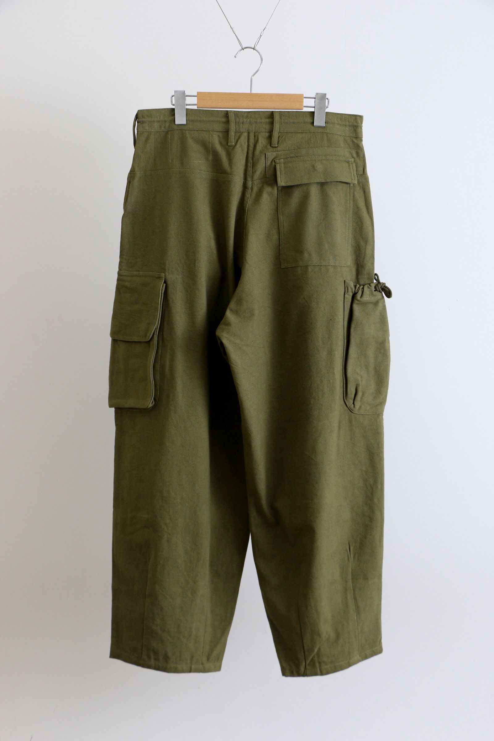 STORY mfg. - FORAGER PANTS OLIVE SLUB / フォレージャー