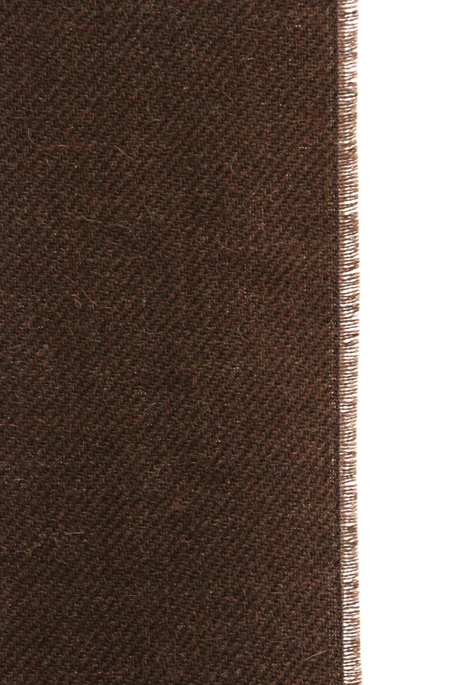 THE INOUE BROTHERS - Non Brushed Large Stole Brown / 大判ストール 