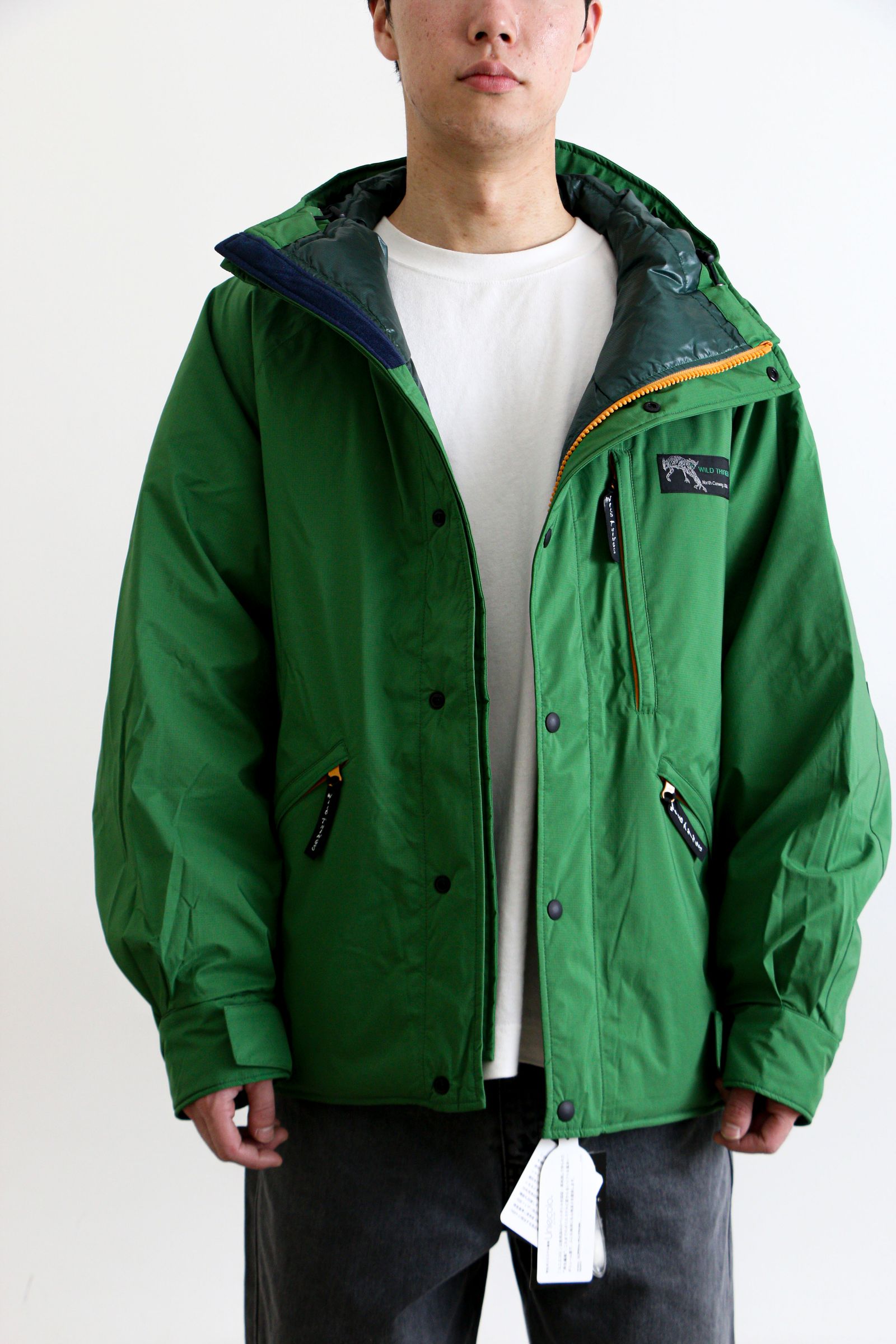 WILD THINGS - INITIAL DENALI DOWN GREEN / イニシャルデナリ