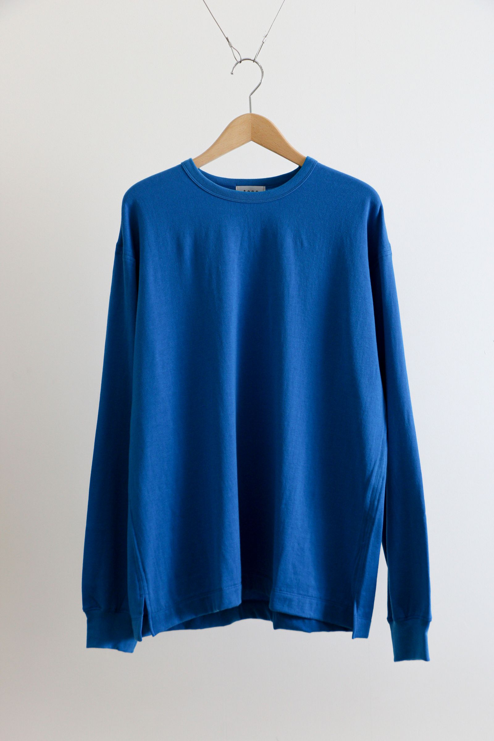 LONG SLEEVE TEE Blue / ロングスリーブTシャツ / ブルー