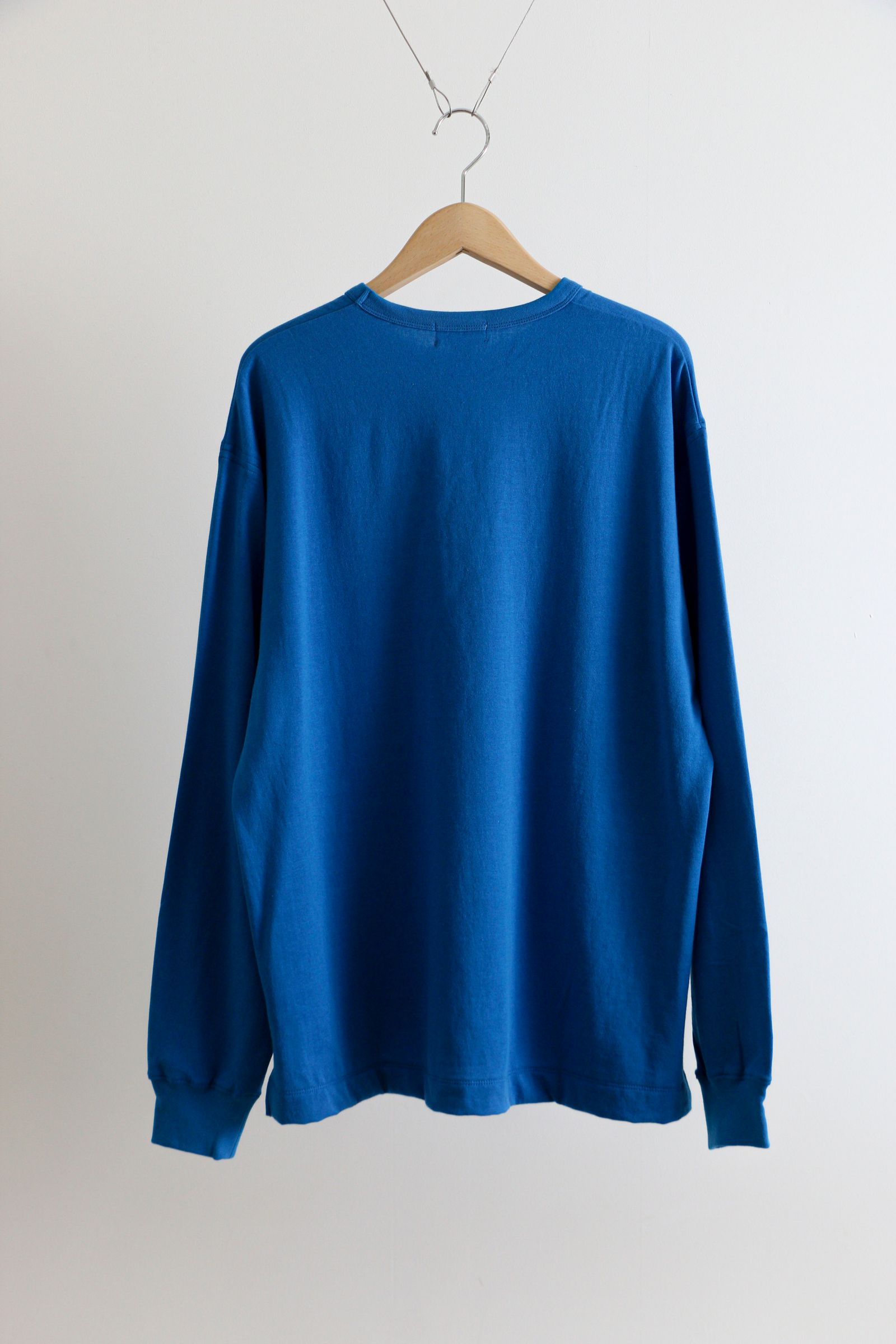 LONG SLEEVE TEE Blue / ロングスリーブTシャツ / ブルー