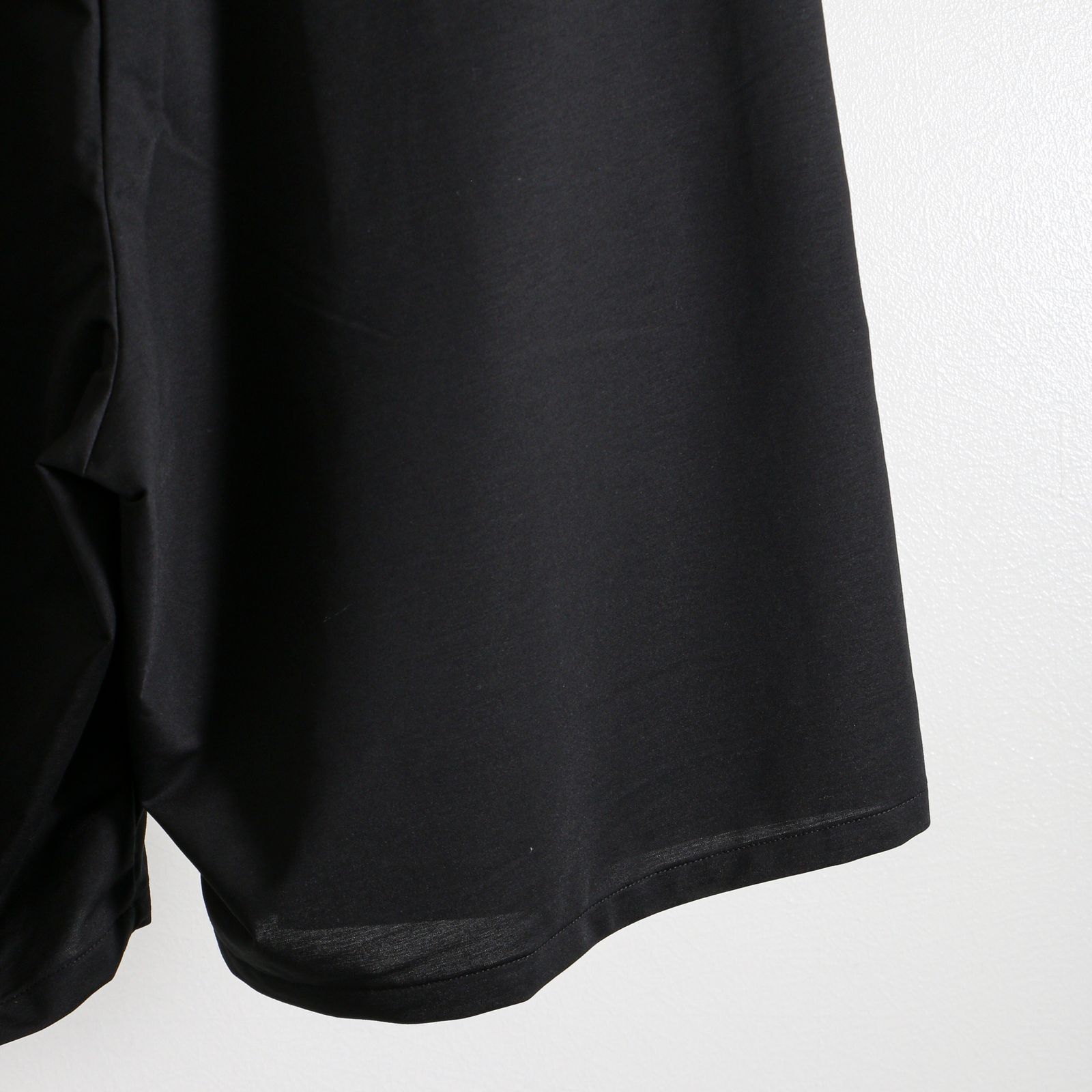 KANEMASA PHIL. - 46G Typewriter Jersey 2Tuck shorts BLACK 
