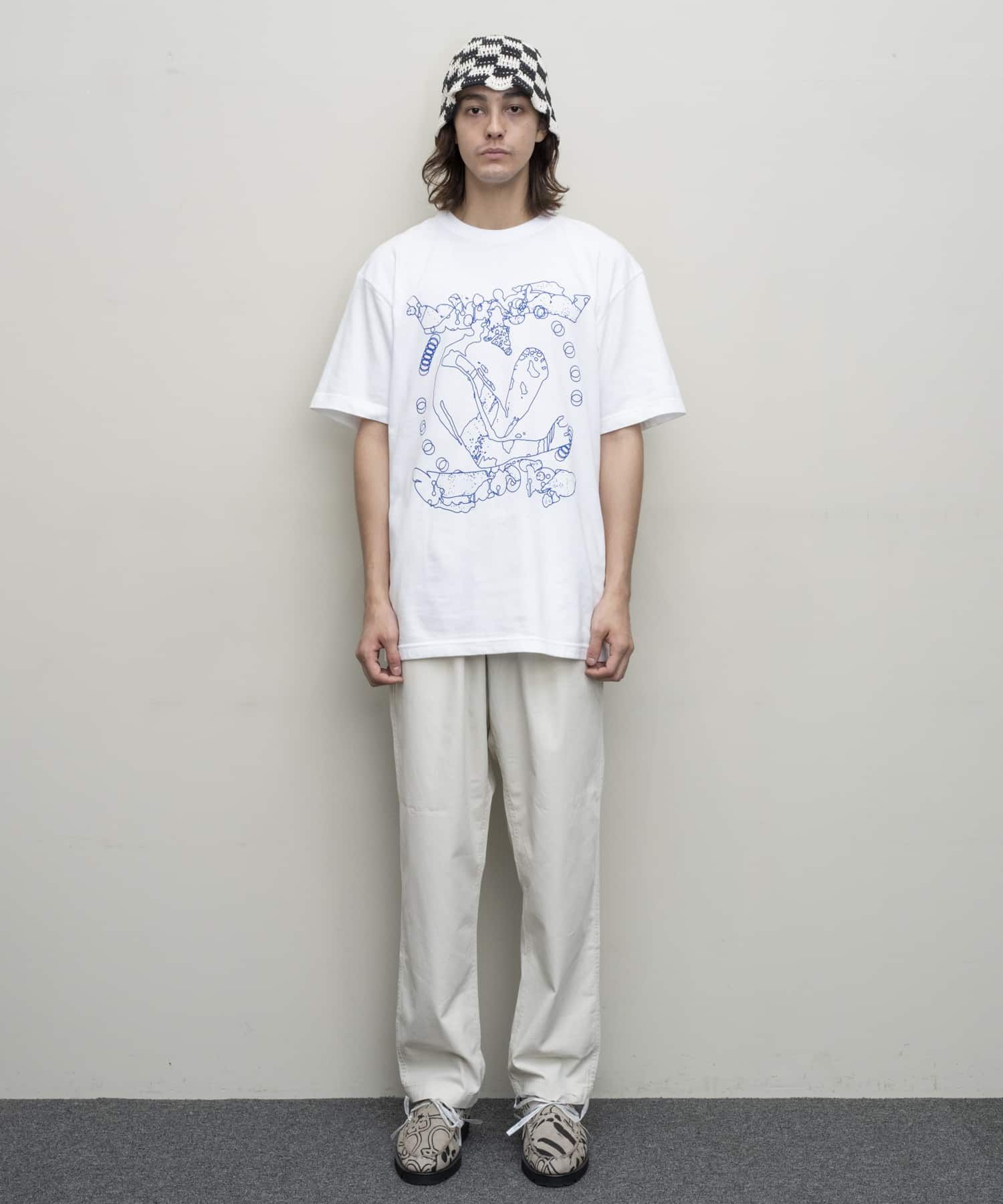 bal - dochill WHITE / プリントTシャツ | koko