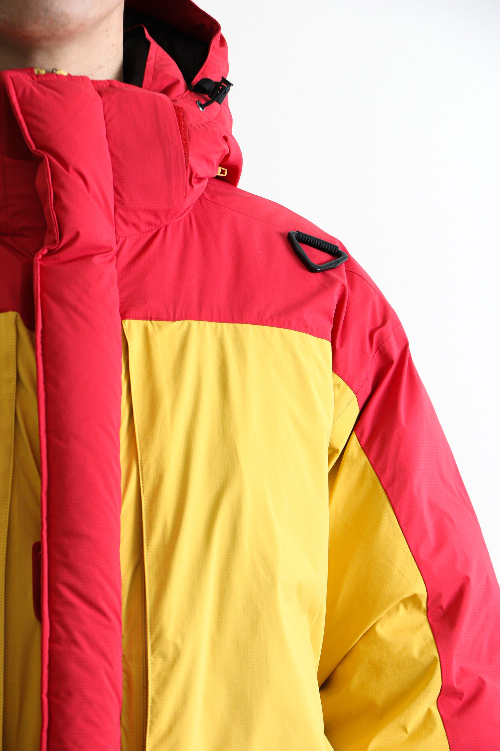bal - BAL / MARMOT STEALTH POCKET MANMOTH PARKA RED YELLOW