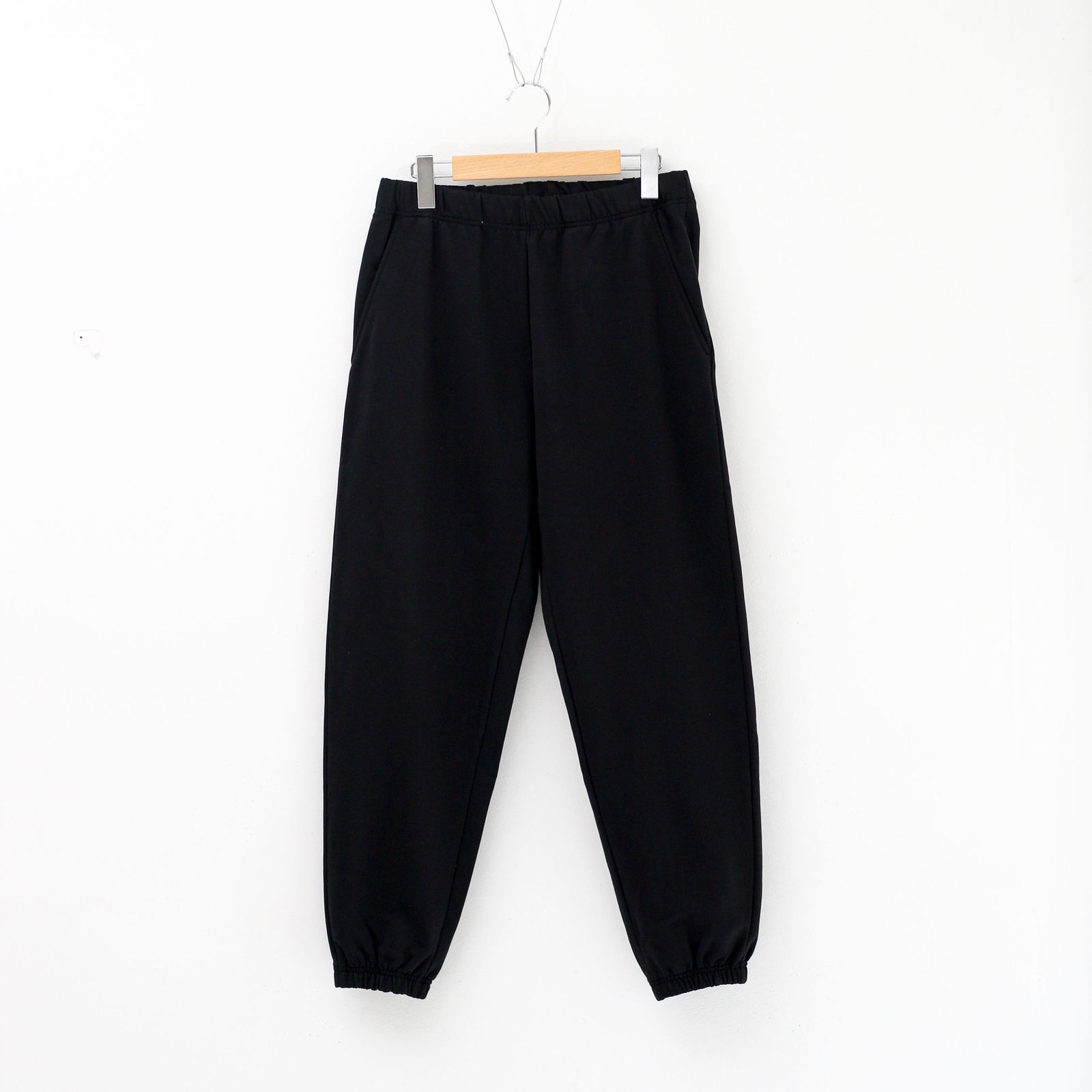 KANEMASA PHIL. - 36G Super Fine Gauge Pants BLACK / スウェットパンツ | koko