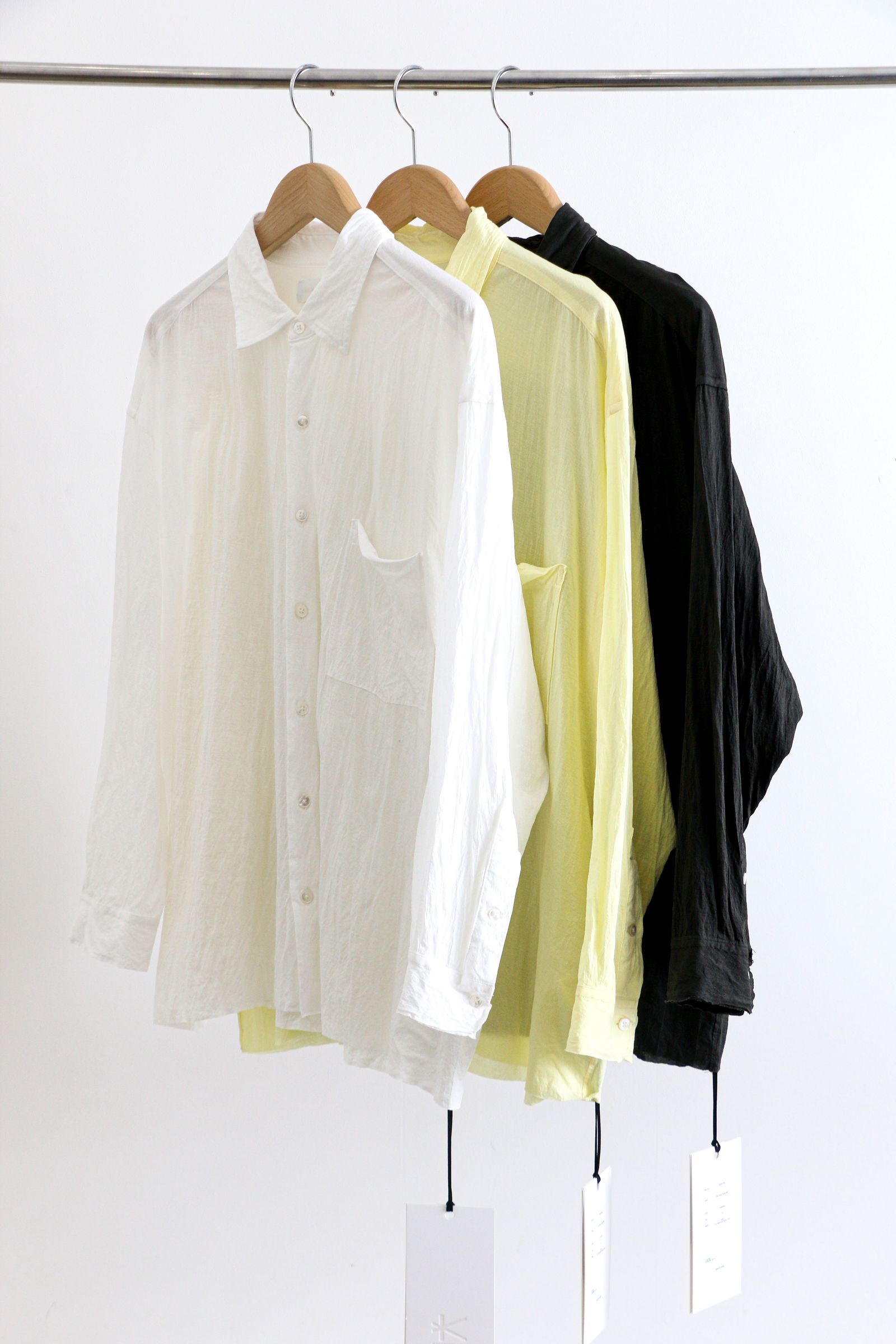 KANEMASA PHIL. - 46G Artisan Jersey Shirt WHITE / シャツ | koko