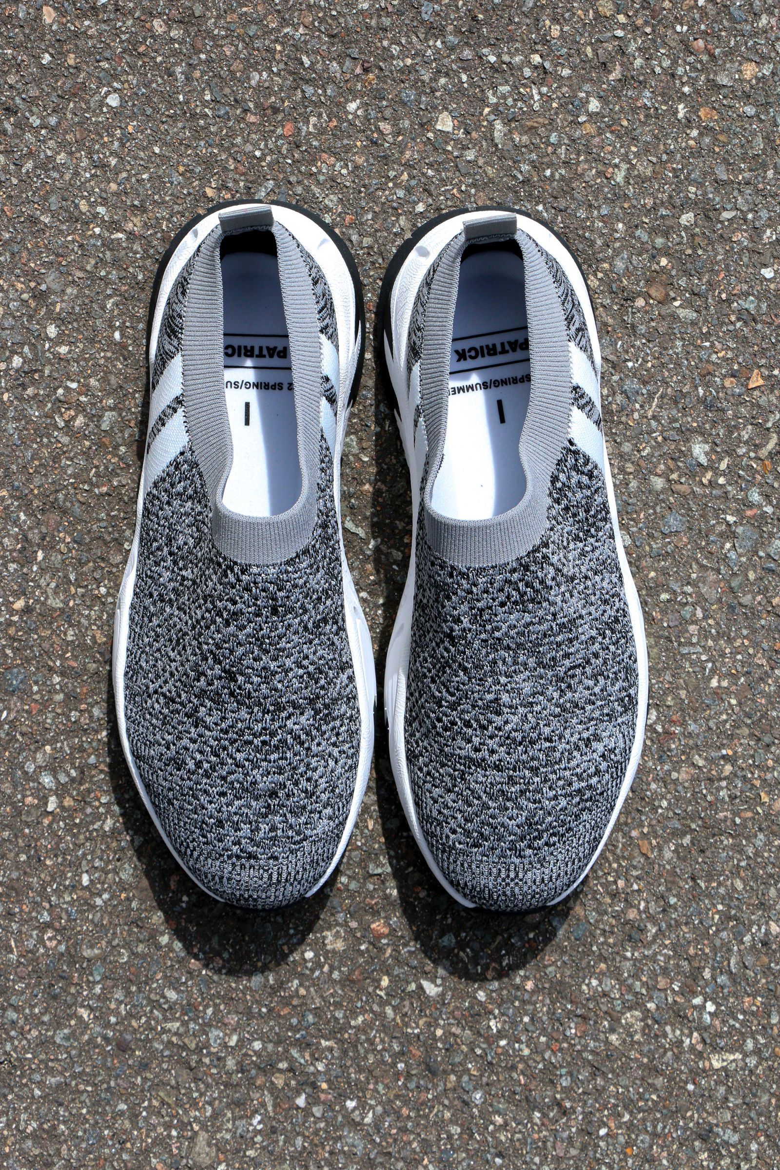 [I/PATRICK] WOVEN TRAINER GRAY - 41