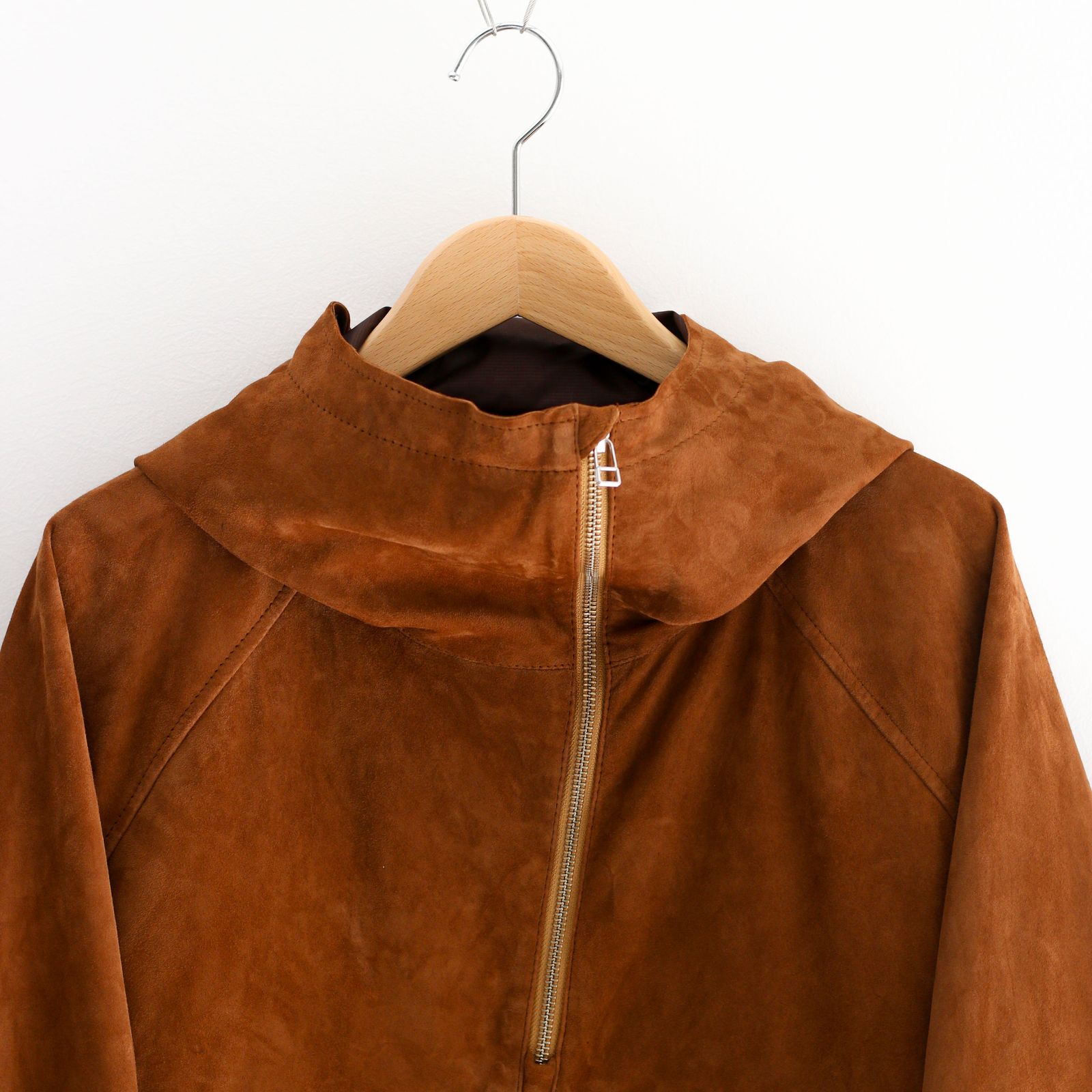 CCU HOOD SHIRT SHEEP SKIN CAMElL