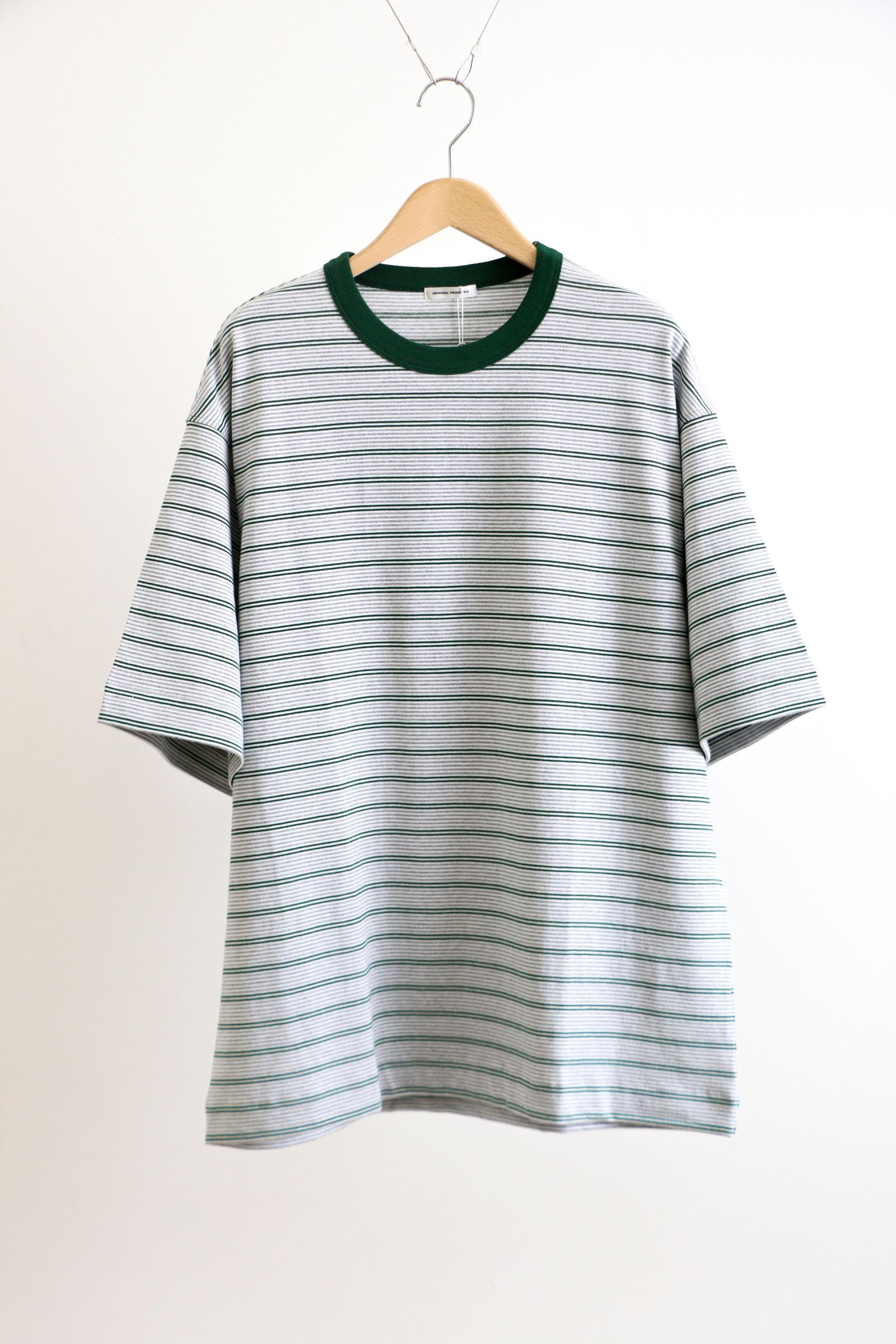 UNIVERSAL PRODUCTS - MULTI BORDER S/S T-SHIRT NAVY / ボーダー / T