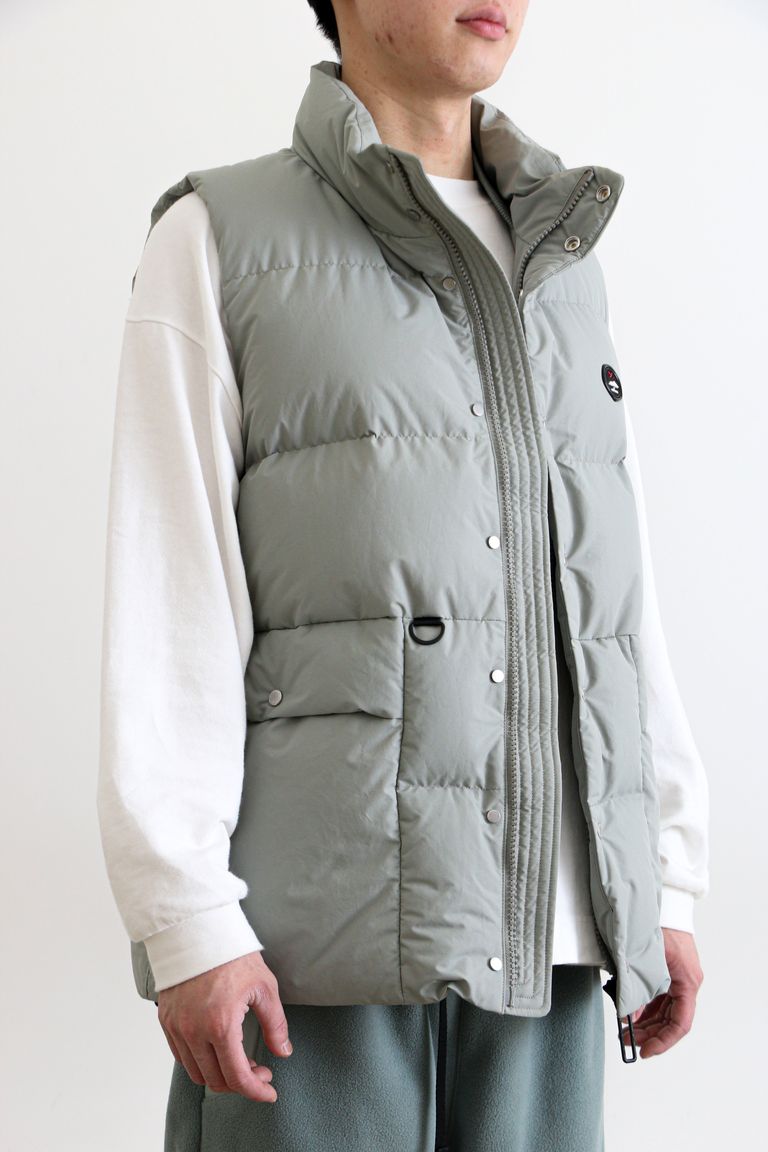 Y(dot) BY NORDISK - NORDIC DOWN VEST PISTACHIO / ノルディック  